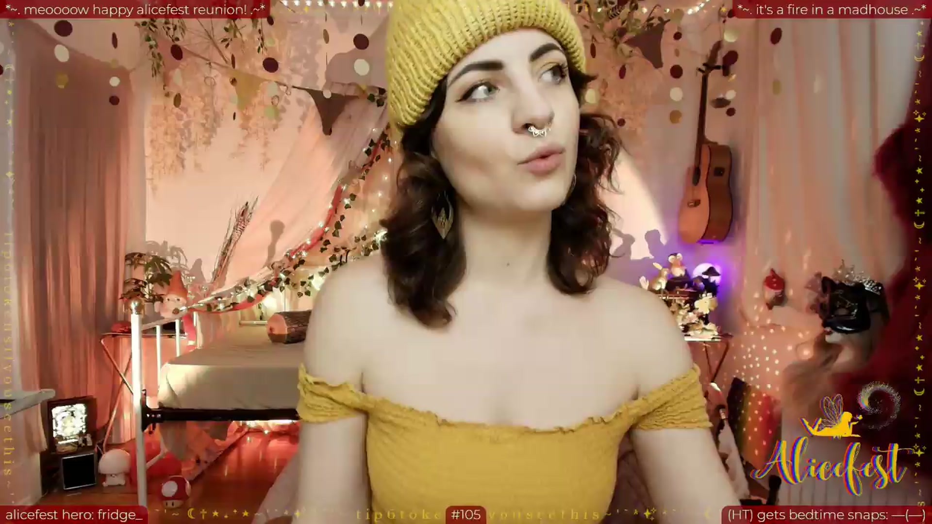 Gallery image thumbnail from aliceisonfire's myfreecams stream on, 09/14/2026, 08:10 image 1 of 20