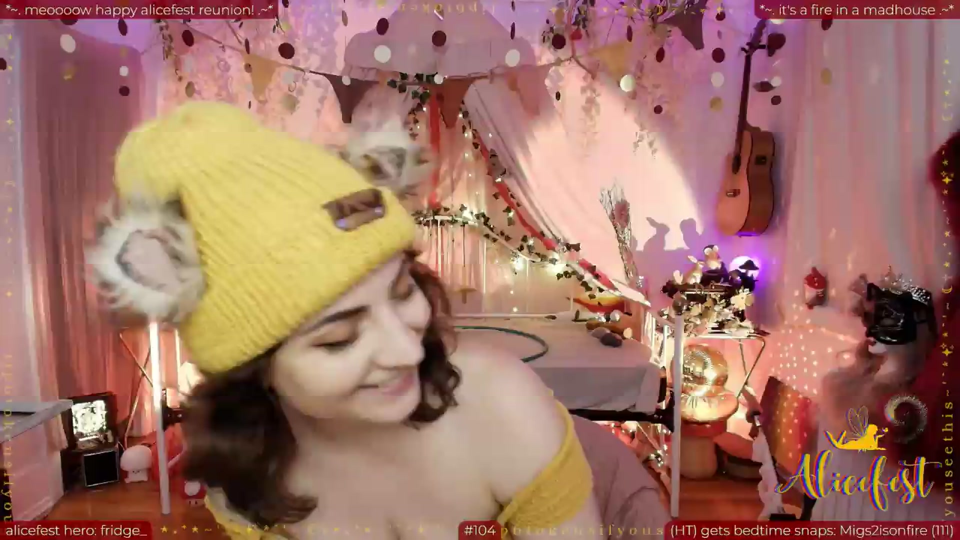 Gallery image thumbnail from aliceisonfire's myfreecams stream on, 09/14/2026, 08:10 image 6 of 20