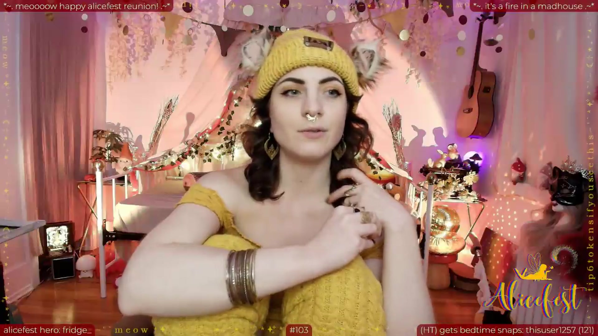 Gallery image thumbnail from aliceisonfire's myfreecams stream on, 09/14/2026, 08:10 image 16 of 20