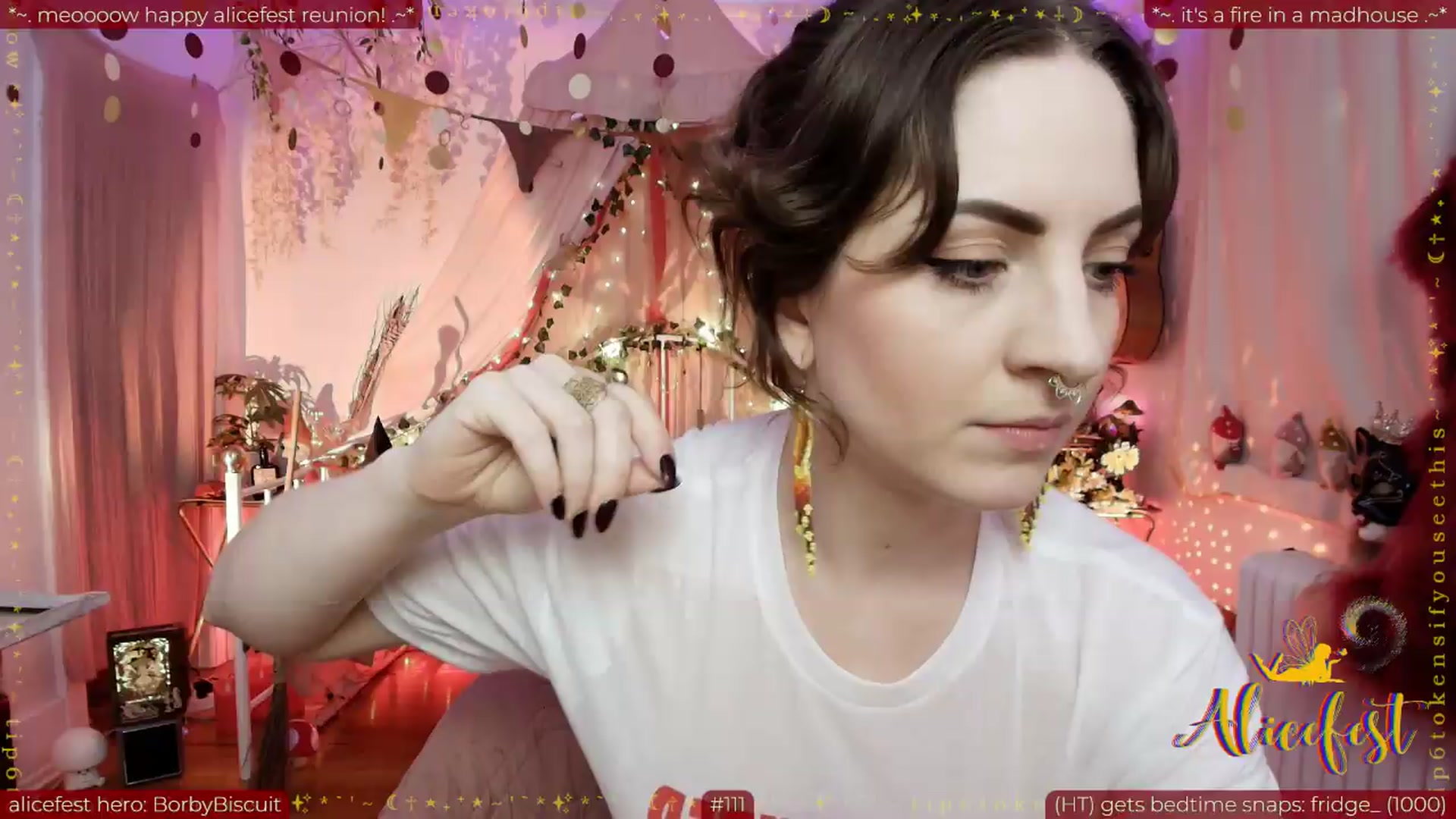 Gallery image thumbnail from aliceisonfire's myfreecams stream on, 09/17/2026, 05:45 image 3 of 20