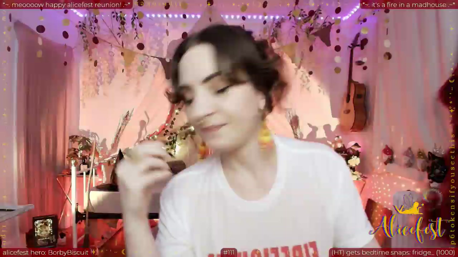 Gallery image thumbnail from aliceisonfire's myfreecams stream on, 09/17/2026, 05:45 image 2 of 20