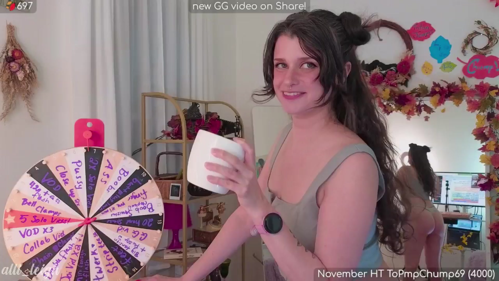Gallery image thumbnail from alli_leigh's myfreecams stream on, 11/20/2024, 03:10 image 6 of 20