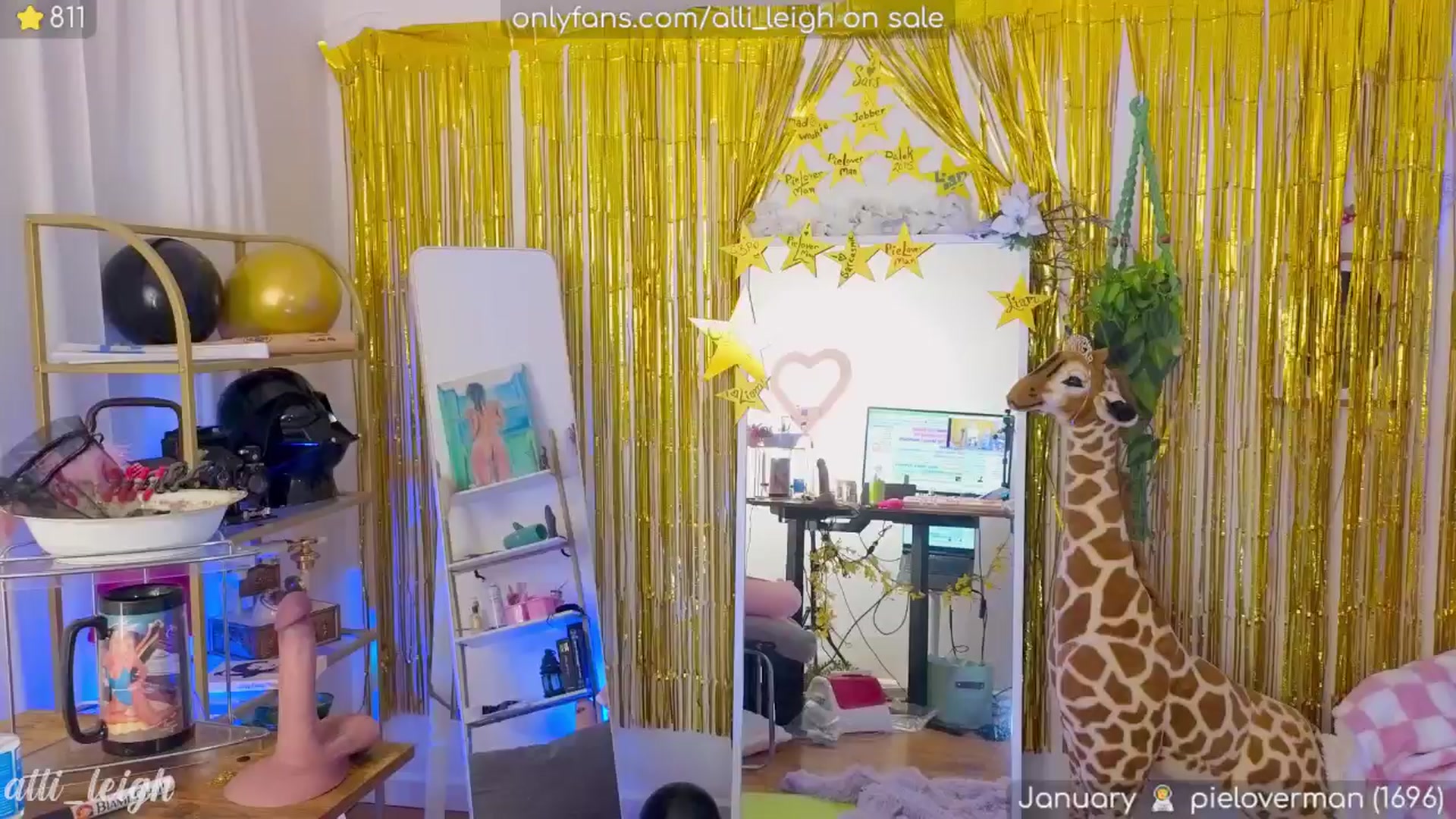Gallery image thumbnail from alli_leigh's myfreecams stream on, 01/19/2025, 05:30 image 8 of 20