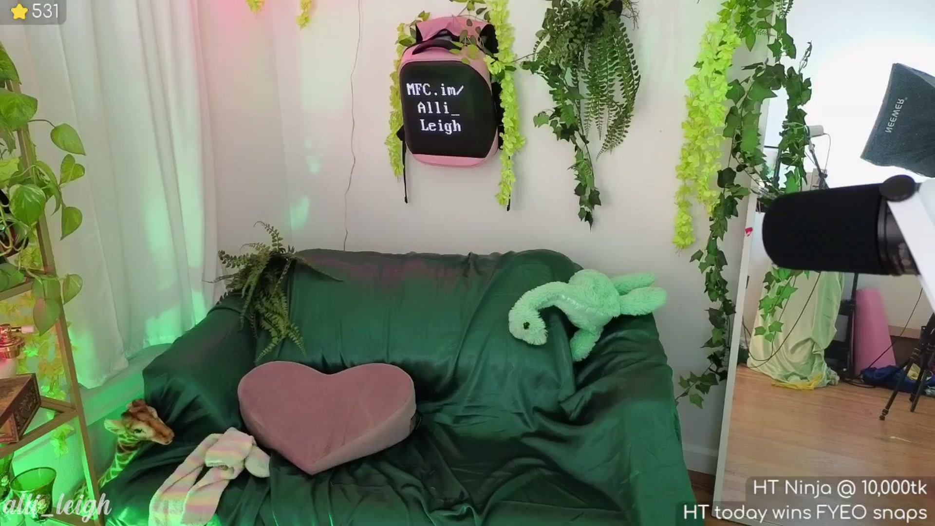 Gallery image thumbnail from alli_leigh's myfreecams stream on, 03/23/2025, 03:25 image 9 of 20