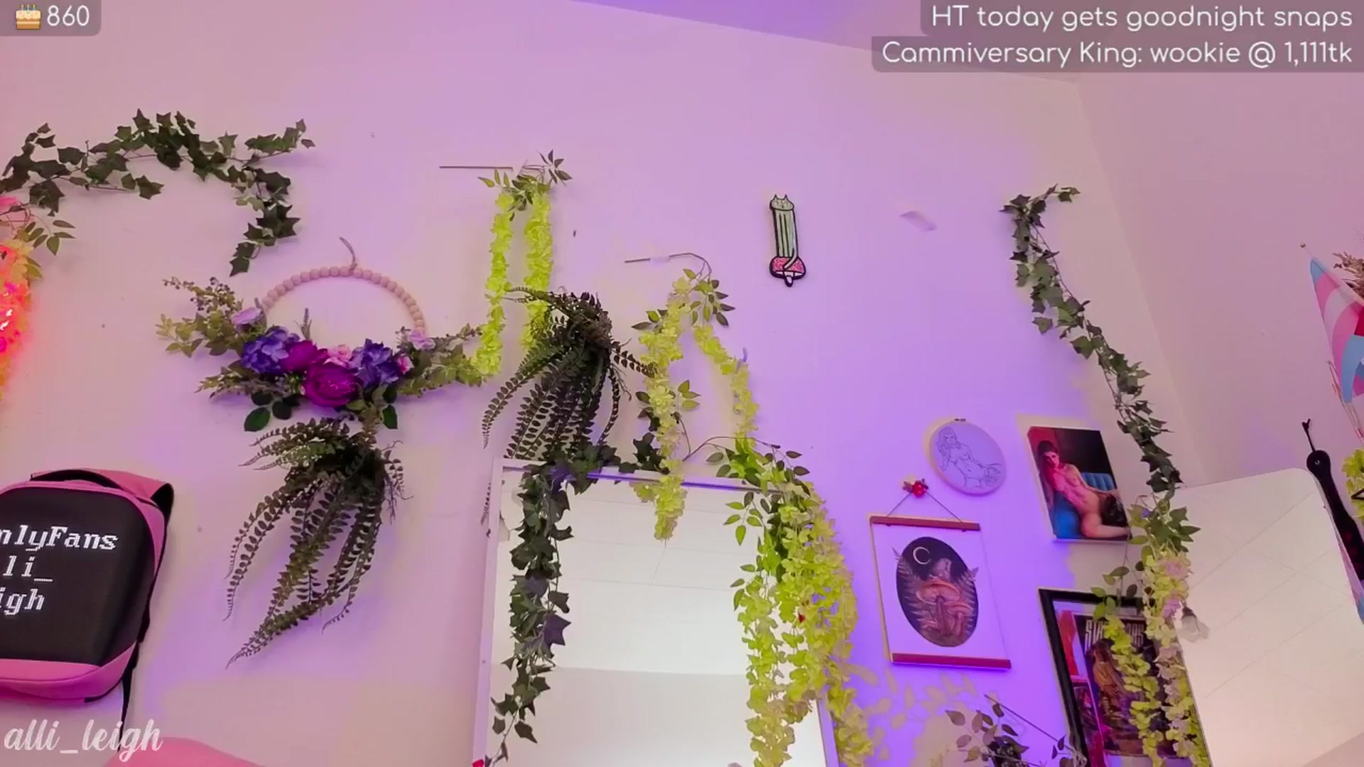 Gallery image thumbnail from alli_leigh's myfreecams stream on, 05/02/2025, 03:38 image 10 of 20