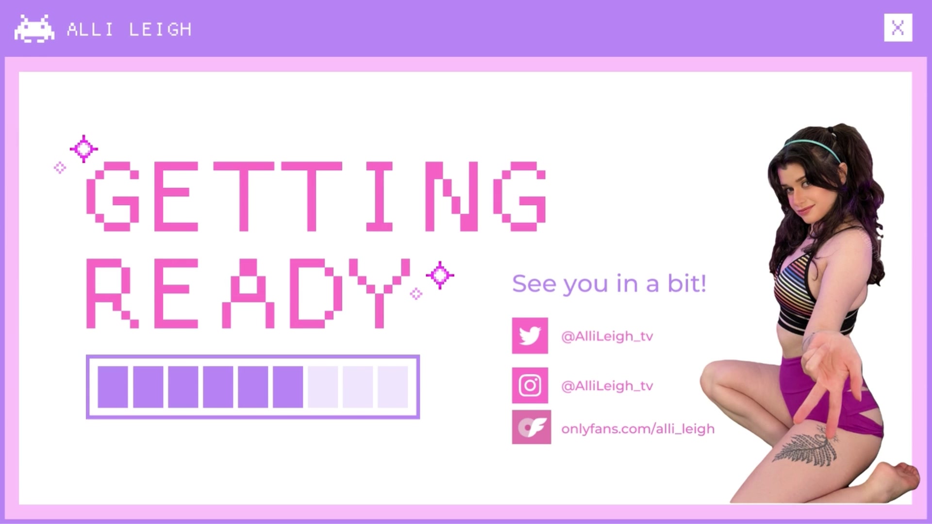 Gallery image thumbnail from alli_leigh's myfreecams stream on, 05/14/2025, 24:01 image 4 of 20