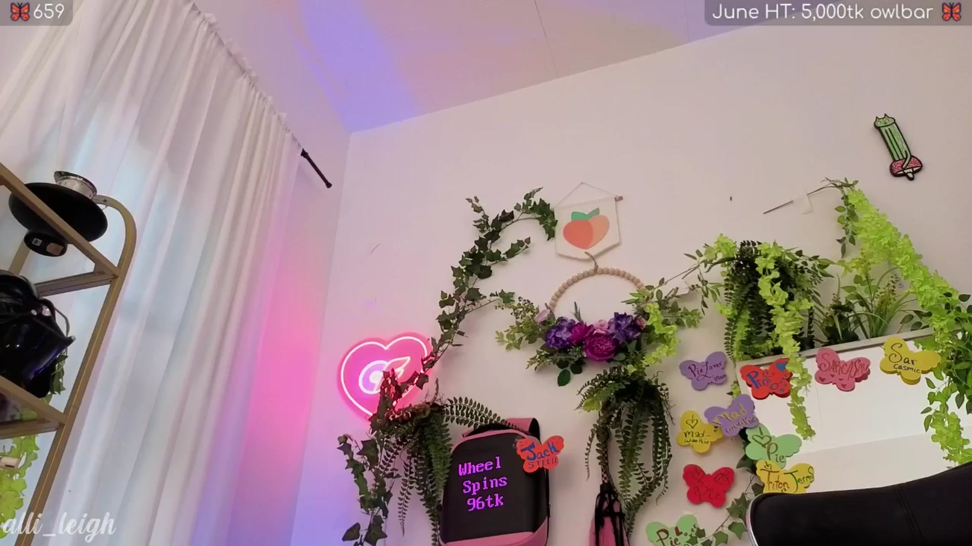 Gallery image thumbnail from alli_leigh's myfreecams stream on, 06/13/2025, 24:05 image 9 of 20