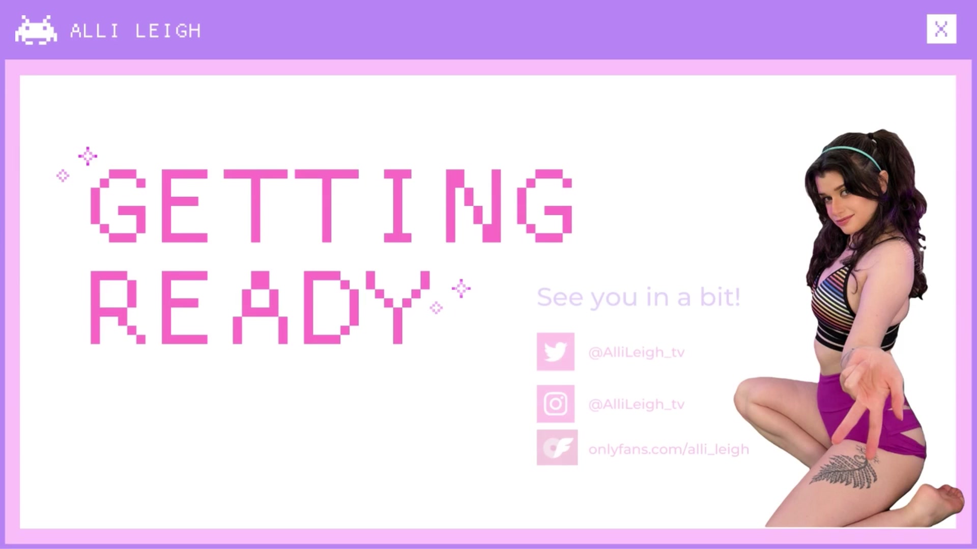 Gallery image thumbnail from alli_leigh's myfreecams stream on, 09/18/2025, 24:04 image 1 of 20