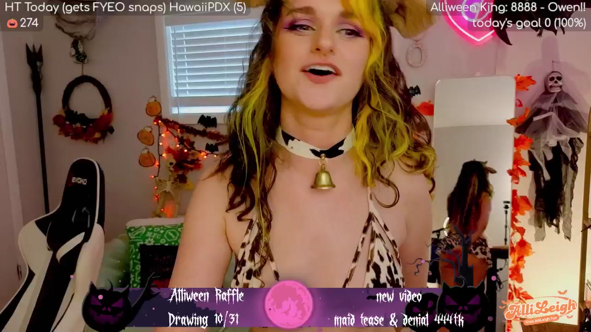 Gallery image thumbnail from alli_leigh's myfreecams stream on, 10/29/2025, 03:13 image 3 of 20