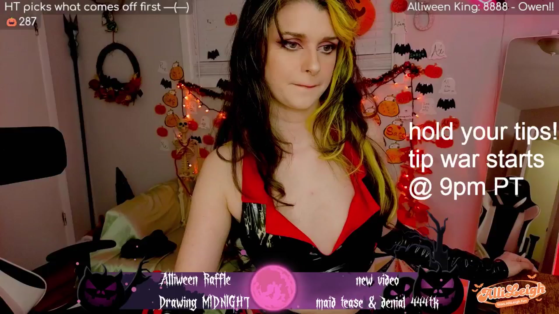 Gallery image thumbnail from alli_leigh's myfreecams stream on, 11/01/2025, 06:20 image 1 of 20