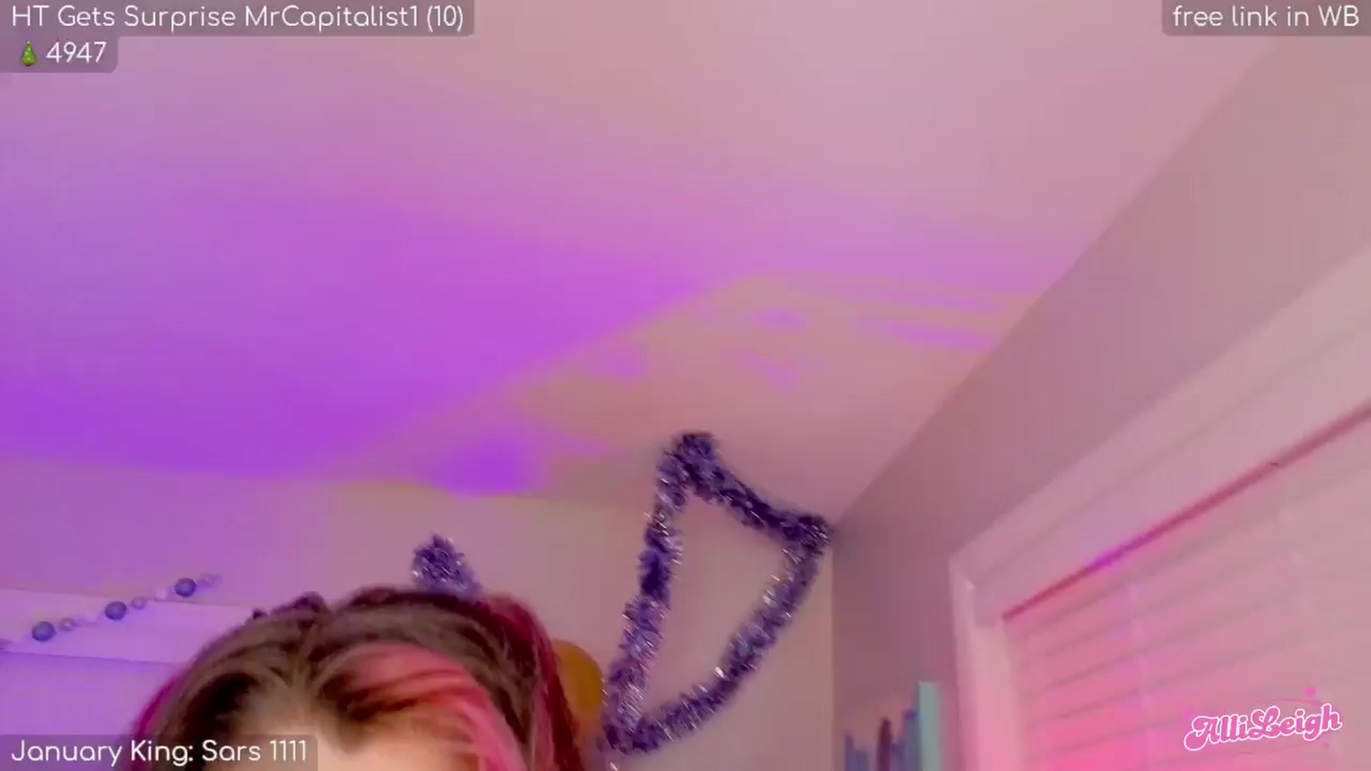 Gallery image thumbnail from alli_leigh's myfreecams stream on, 01/09/2026, 01:15 image 20 of 20
