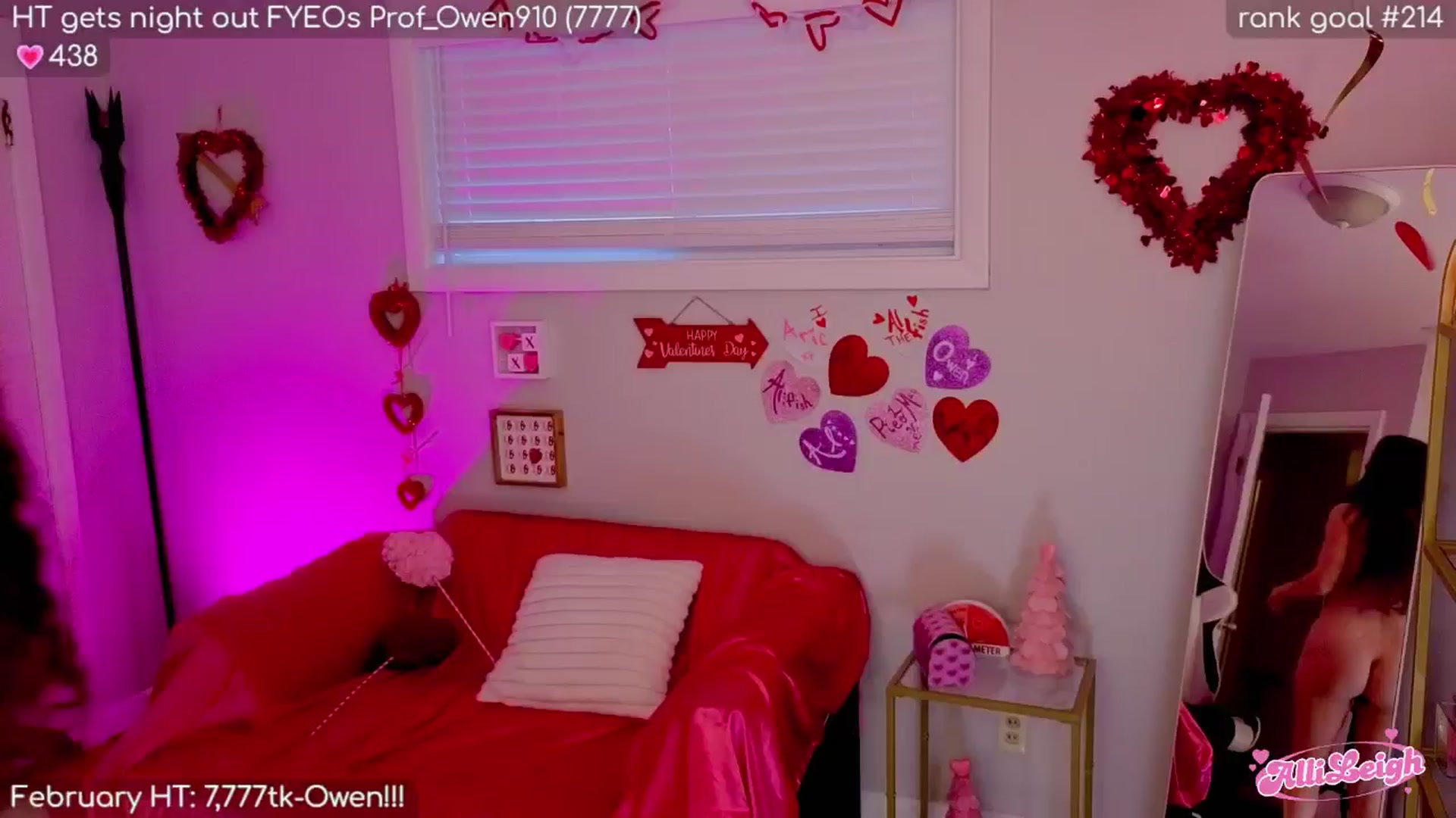 Gallery image thumbnail from alli_leigh's myfreecams stream on, 02/08/2026, 01:21 image 17 of 20