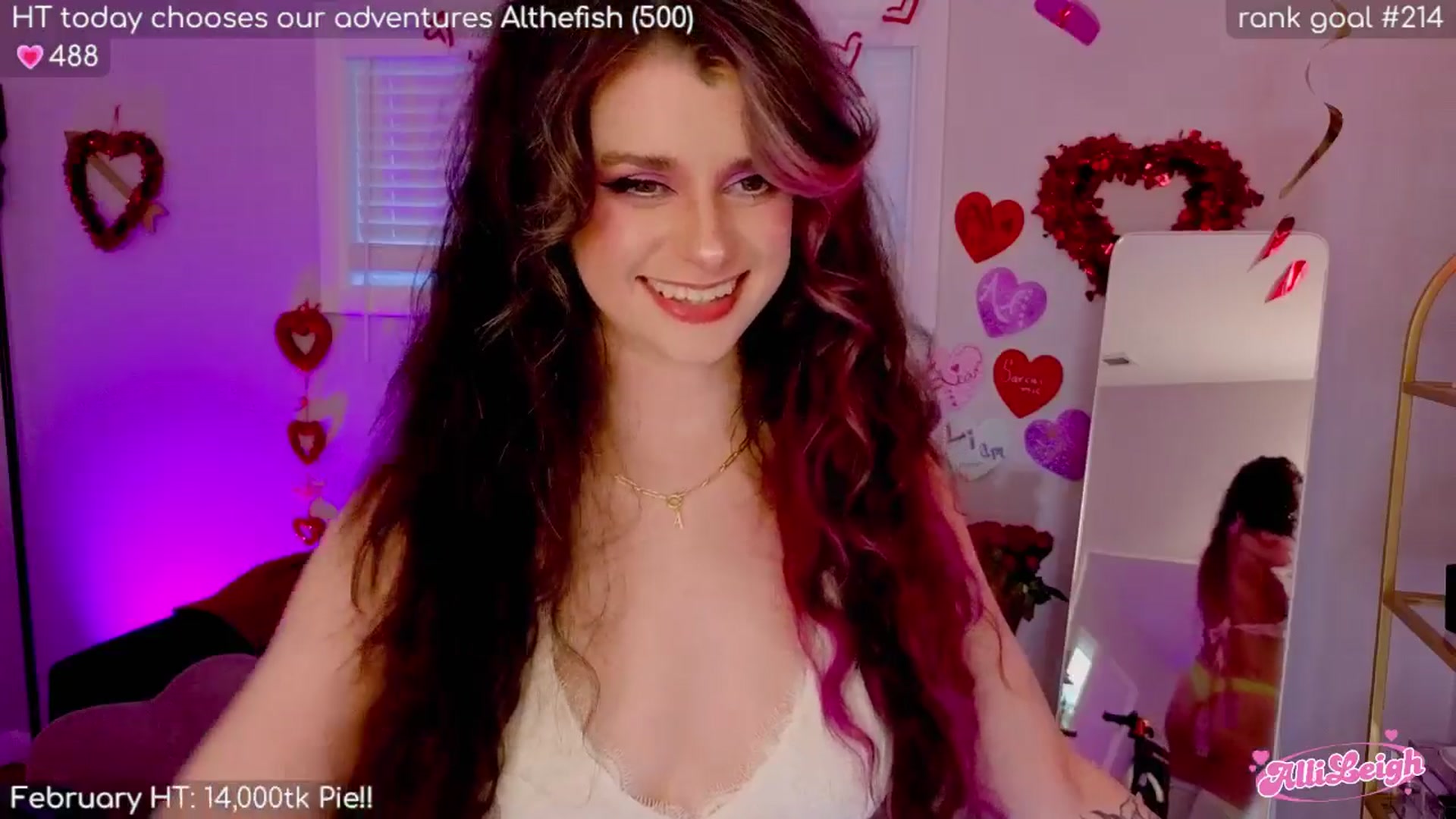 Gallery image thumbnail from alli_leigh's myfreecams stream on, 02/21/2026, 02:50 image 9 of 20
