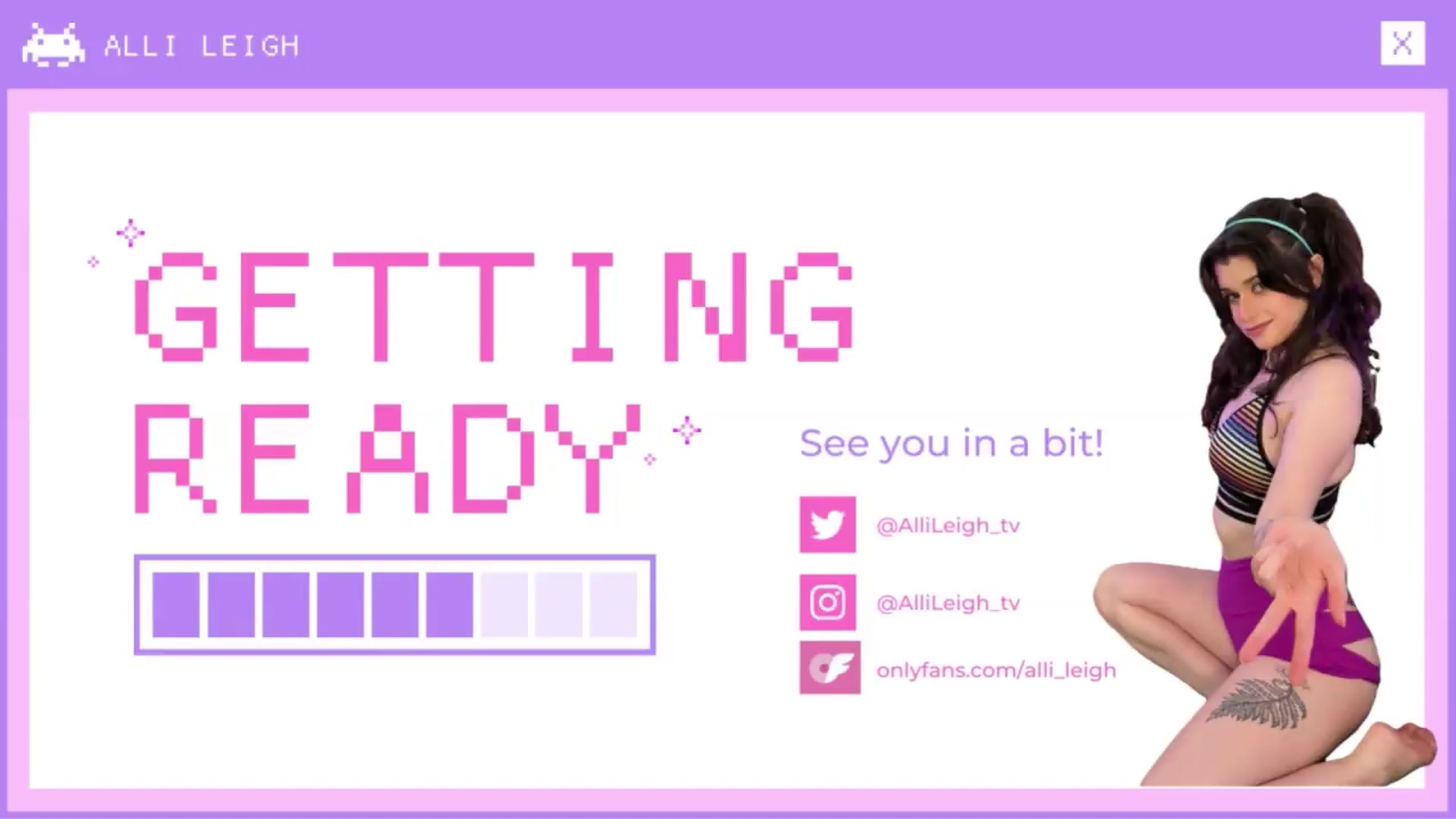 Gallery image thumbnail from alli_leigh's myfreecams stream on, 05/10/2026, 02:52 image 1 of 20
