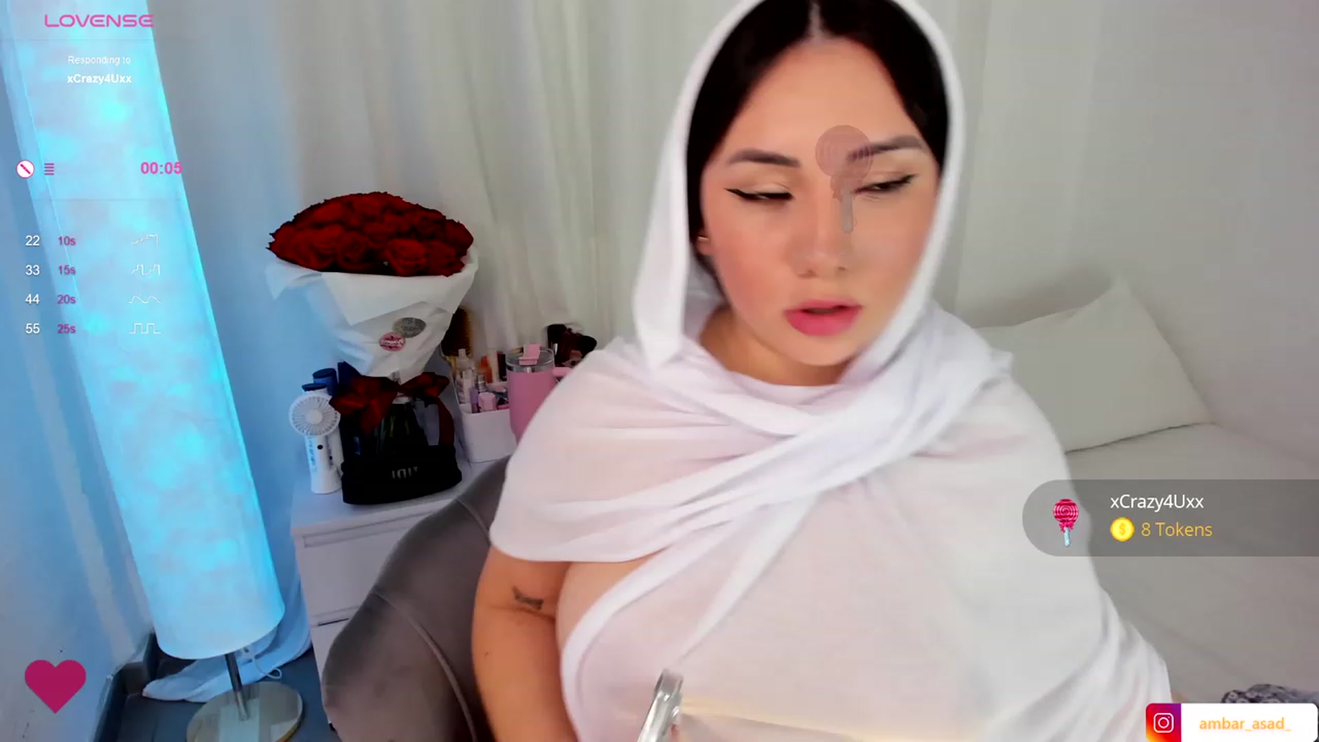 Gallery image thumbnail from ambarasad's myfreecams stream on, 11/08/2023, 21:20 image 20 of 20