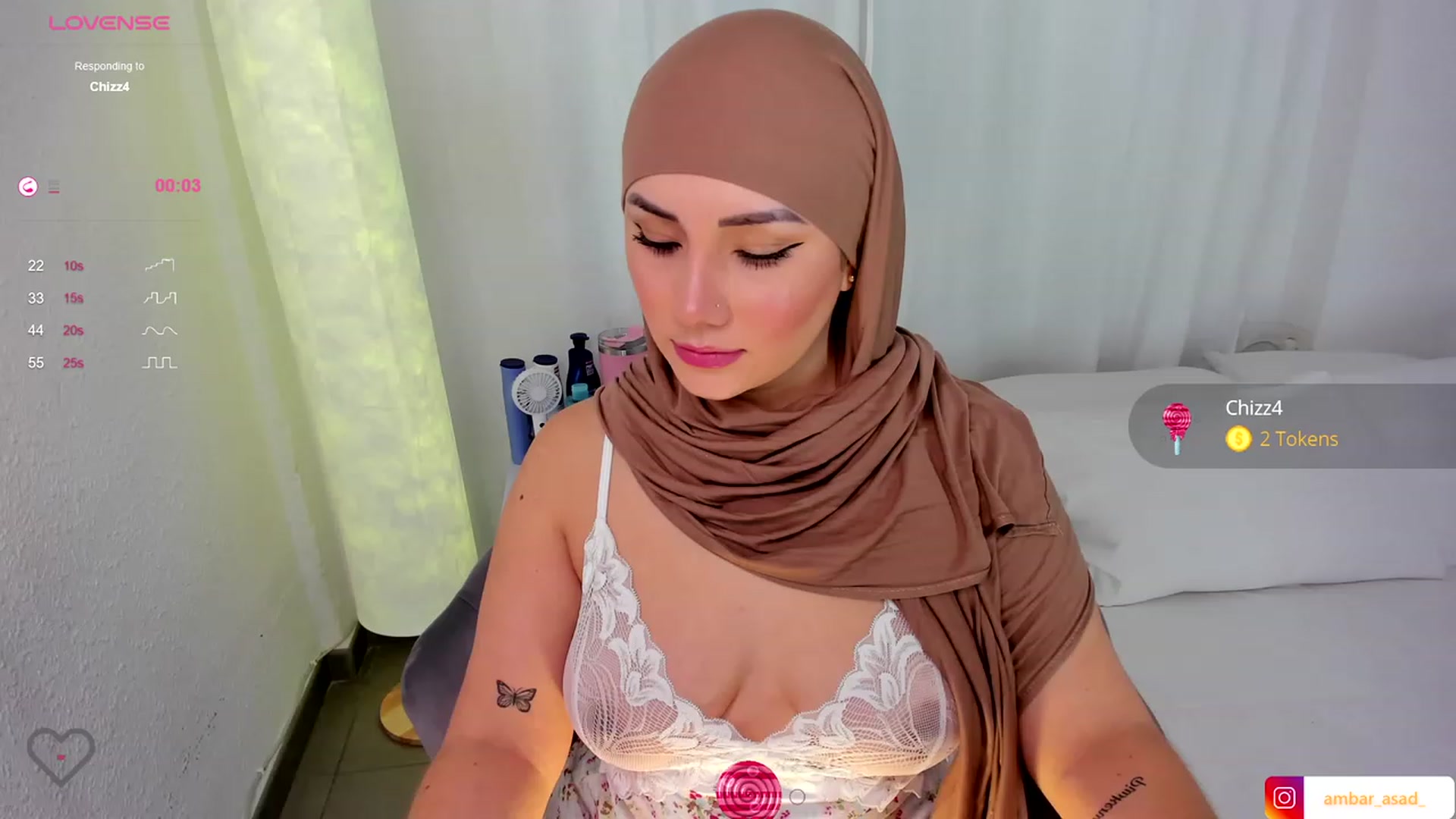 Gallery image thumbnail from ambarasad's myfreecams stream on, 11/22/2023, 18:48 image 8 of 20