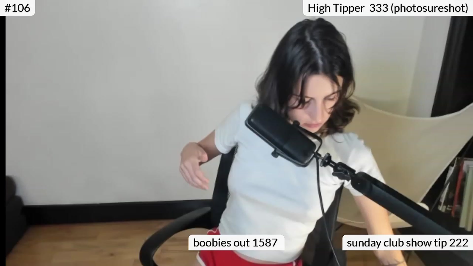 Gallery image thumbnail from americanwhore's myfreecams stream on, 09/15/2023, 04:48 image 6 of 20