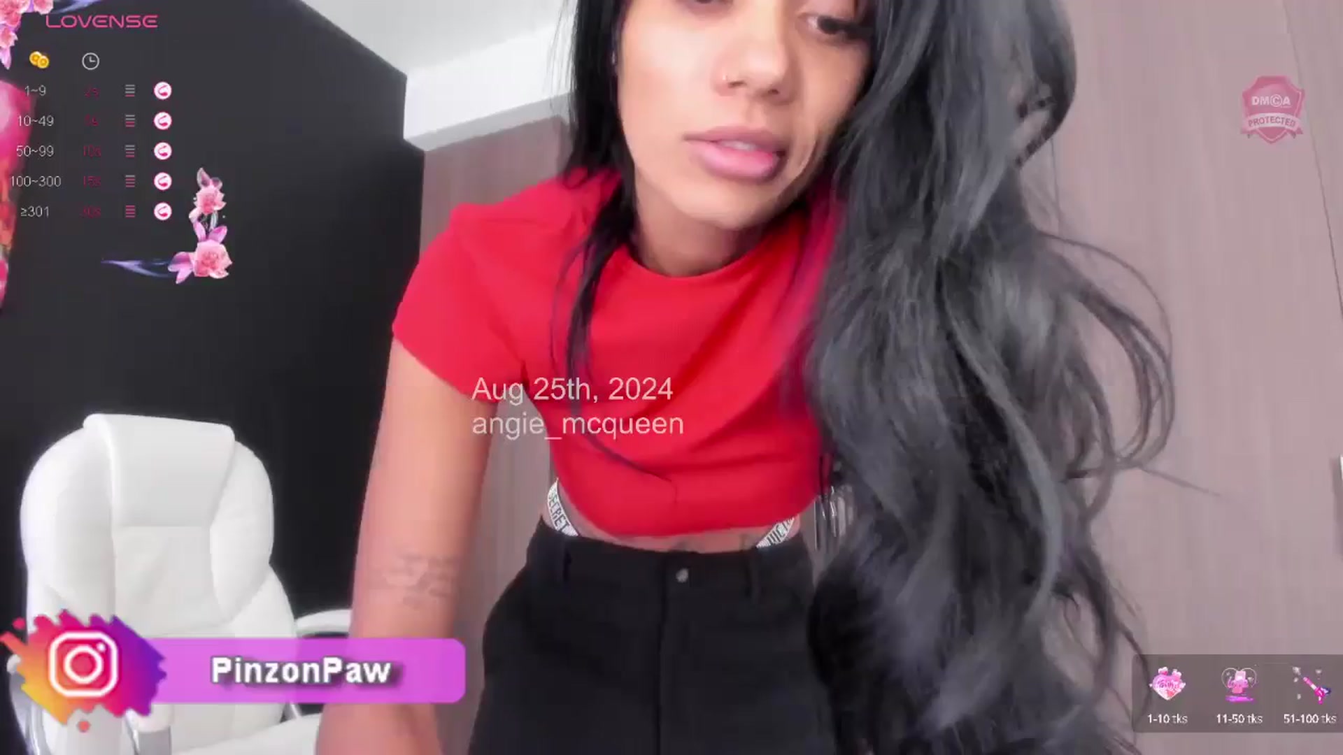 Gallery image thumbnail from angie_mcqueen's myfreecams stream on, 08/25/2024, 15:48 image 2 of 20