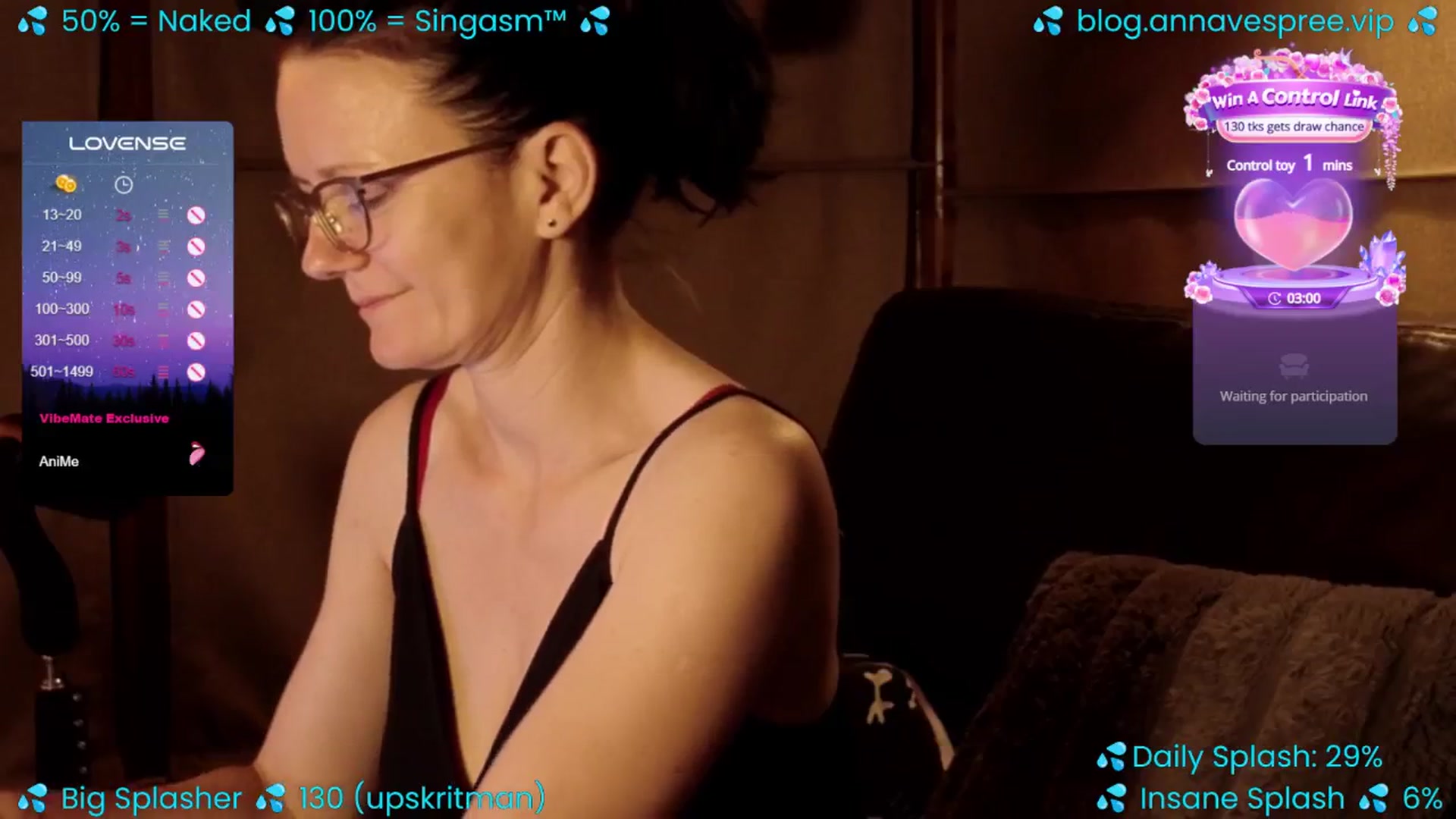 Gallery image thumbnail from annavespree's myfreecams stream on, 07/25/2024, 20:19 image 12 of 20