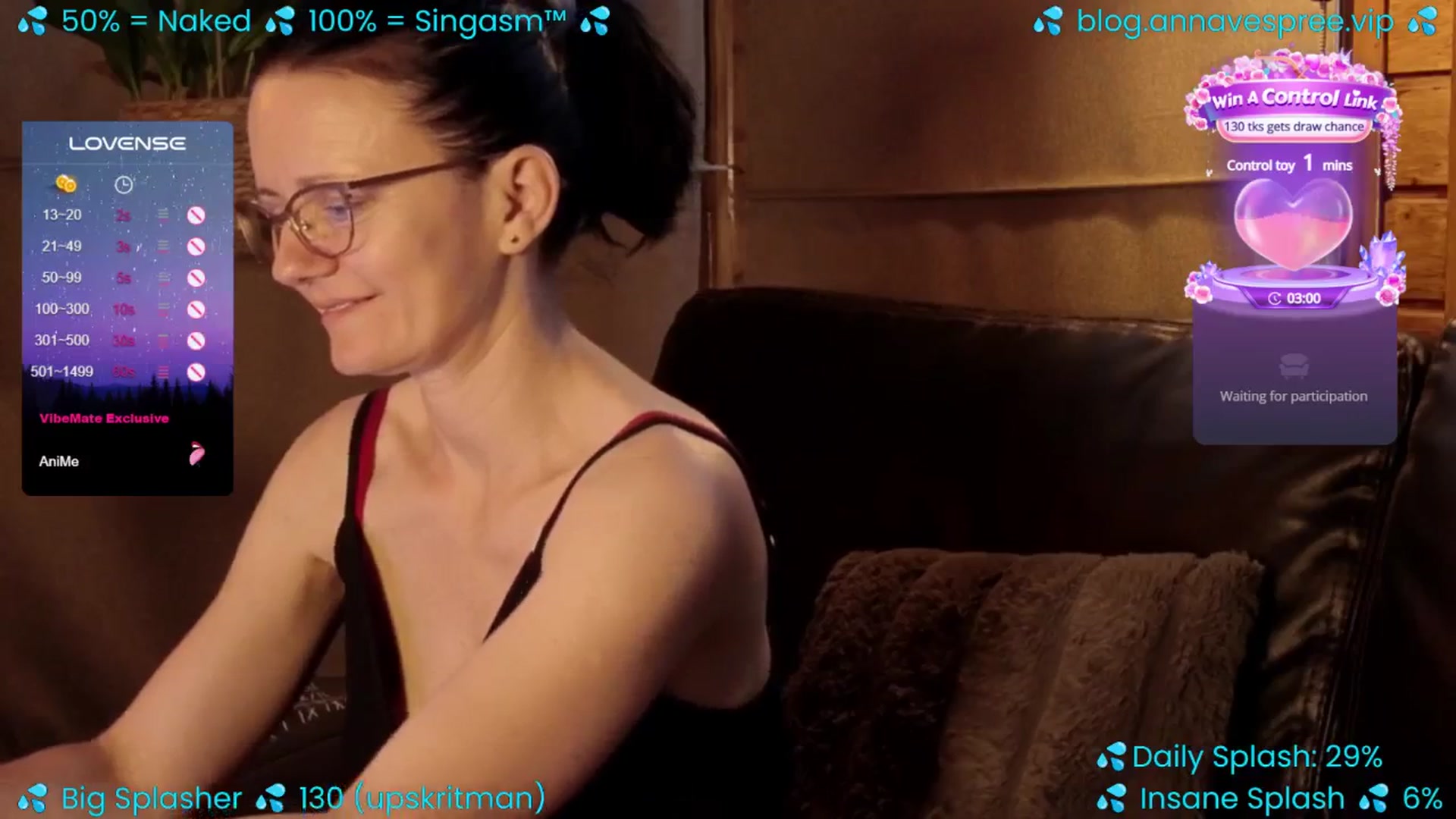 Gallery image thumbnail from annavespree's myfreecams stream on, 07/25/2024, 20:19 image 9 of 20