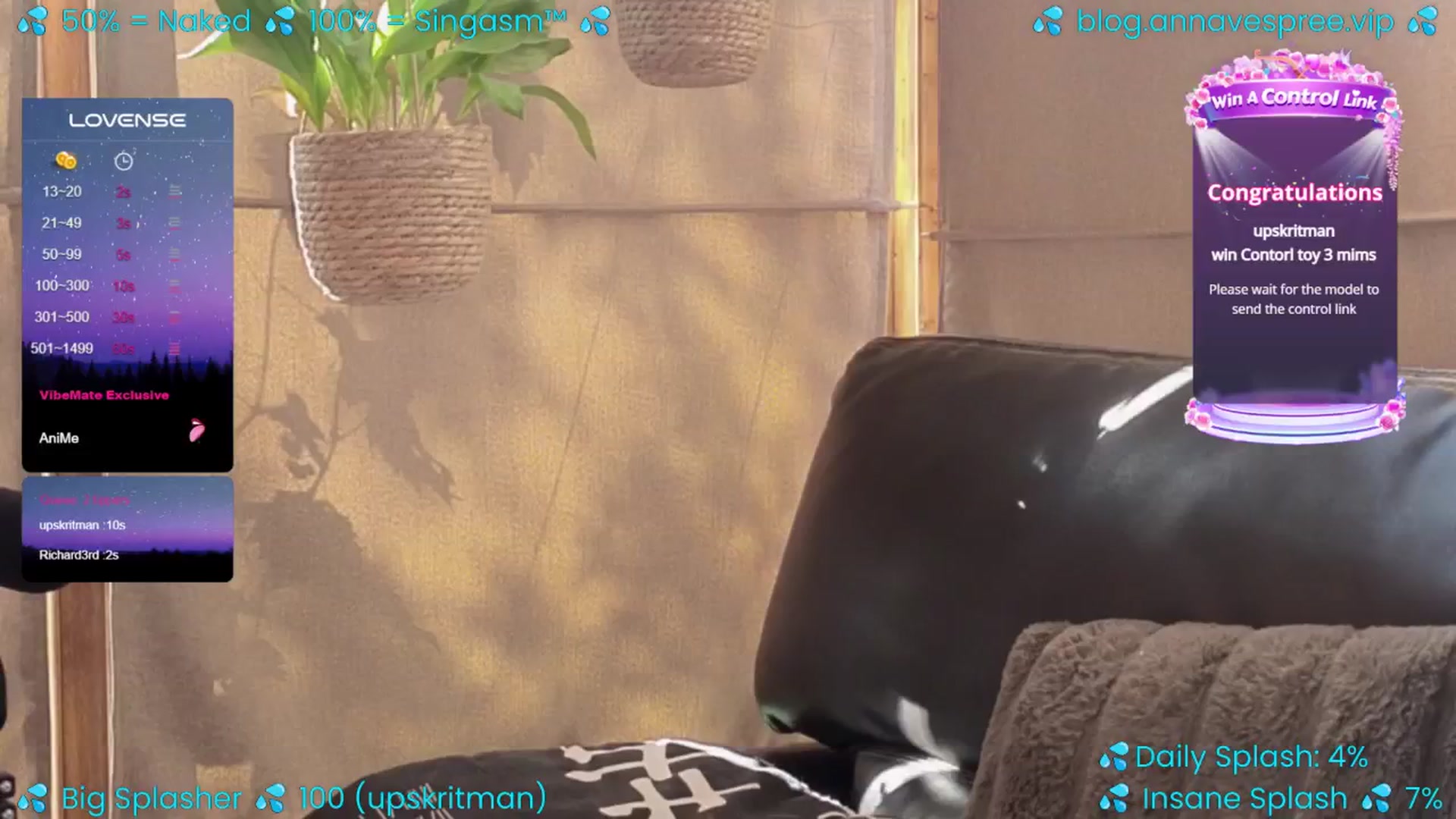 Gallery image thumbnail from annavespree's myfreecams stream on, 07/26/2024, 14:55 image 17 of 20