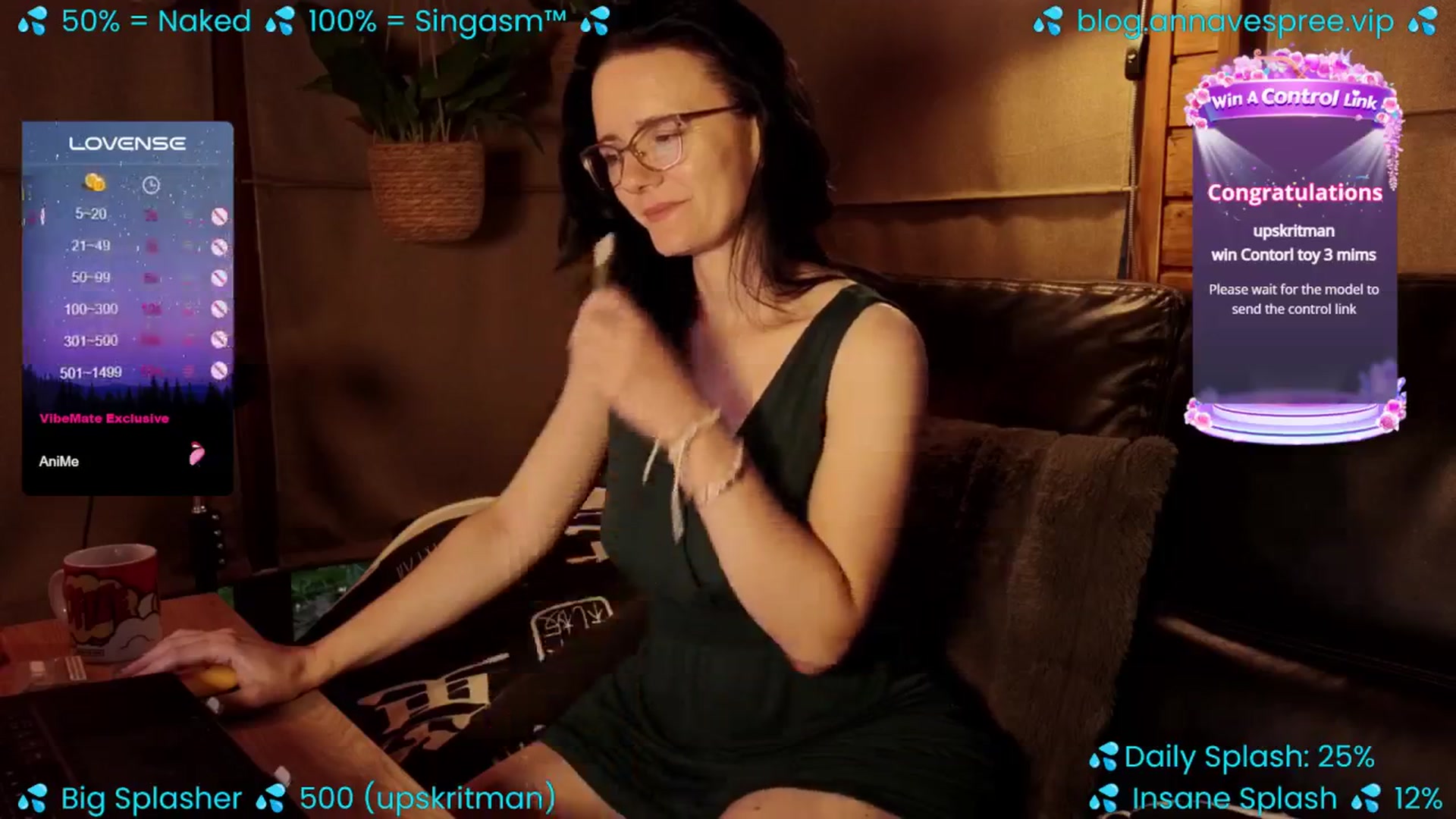 Gallery image thumbnail from annavespree's myfreecams stream on, 07/26/2024, 17:59 image 17 of 20
