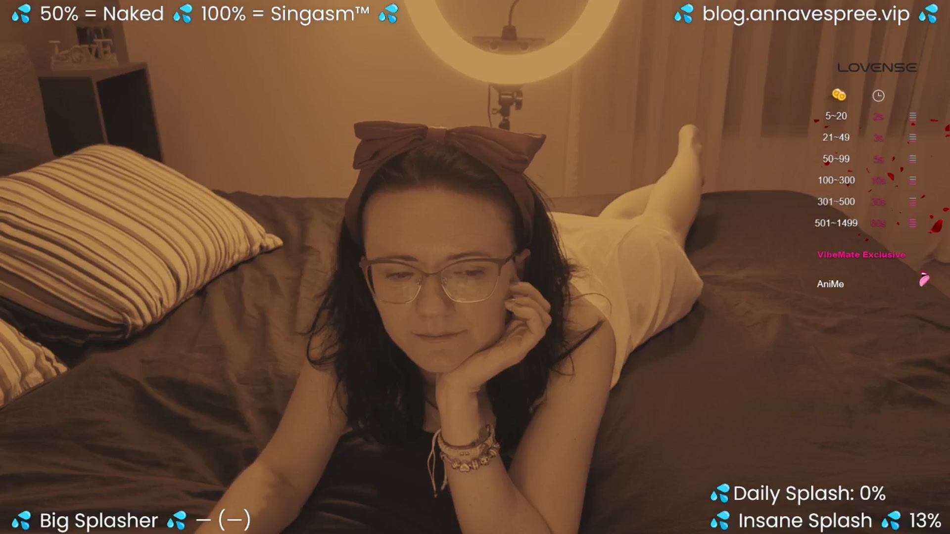 Gallery image thumbnail from annavespree's myfreecams stream on, 07/29/2024, 20:47 image 1 of 20