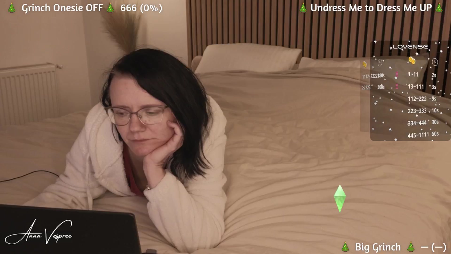 Gallery image thumbnail from annavespree's myfreecams stream on, 12/17/2024, 21:36 image 1 of 20