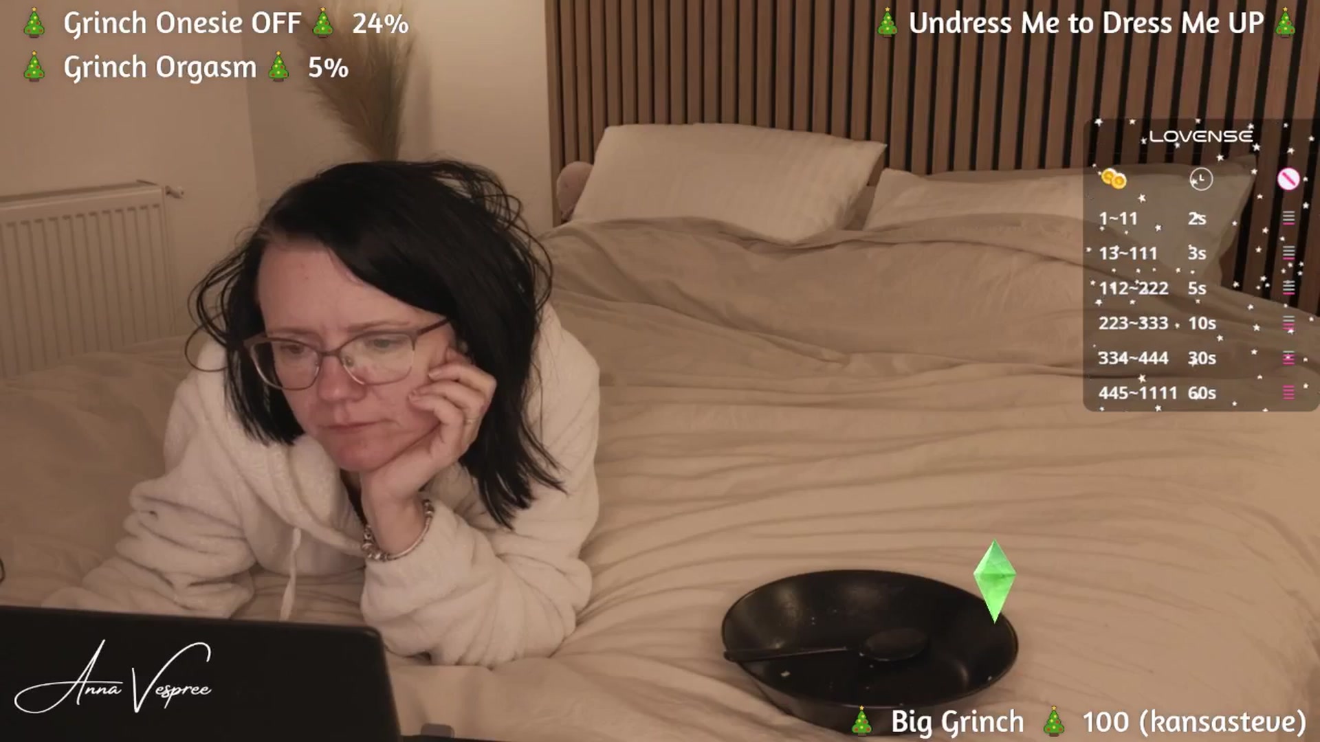 Gallery image thumbnail from annavespree's myfreecams stream on, 12/17/2024, 21:36 image 19 of 20