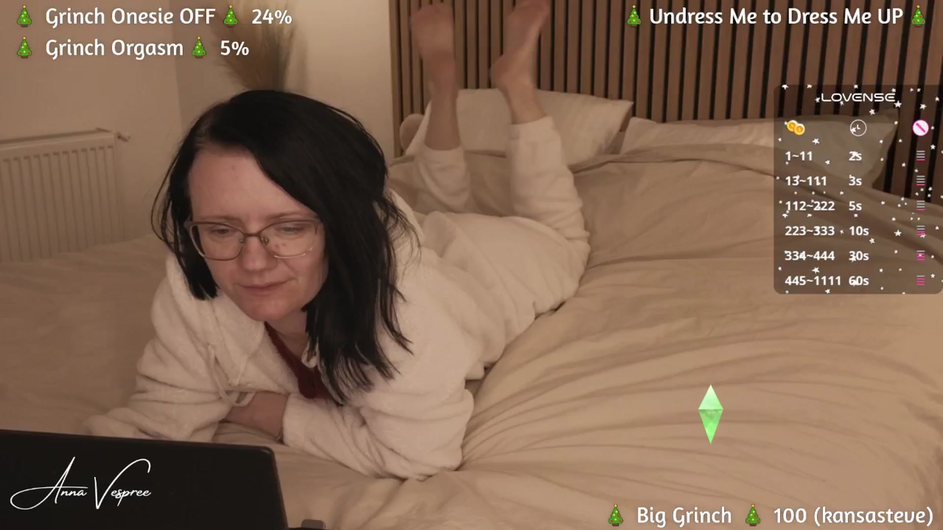 Gallery image thumbnail from annavespree's myfreecams stream on, 12/17/2024, 21:36 image 5 of 20