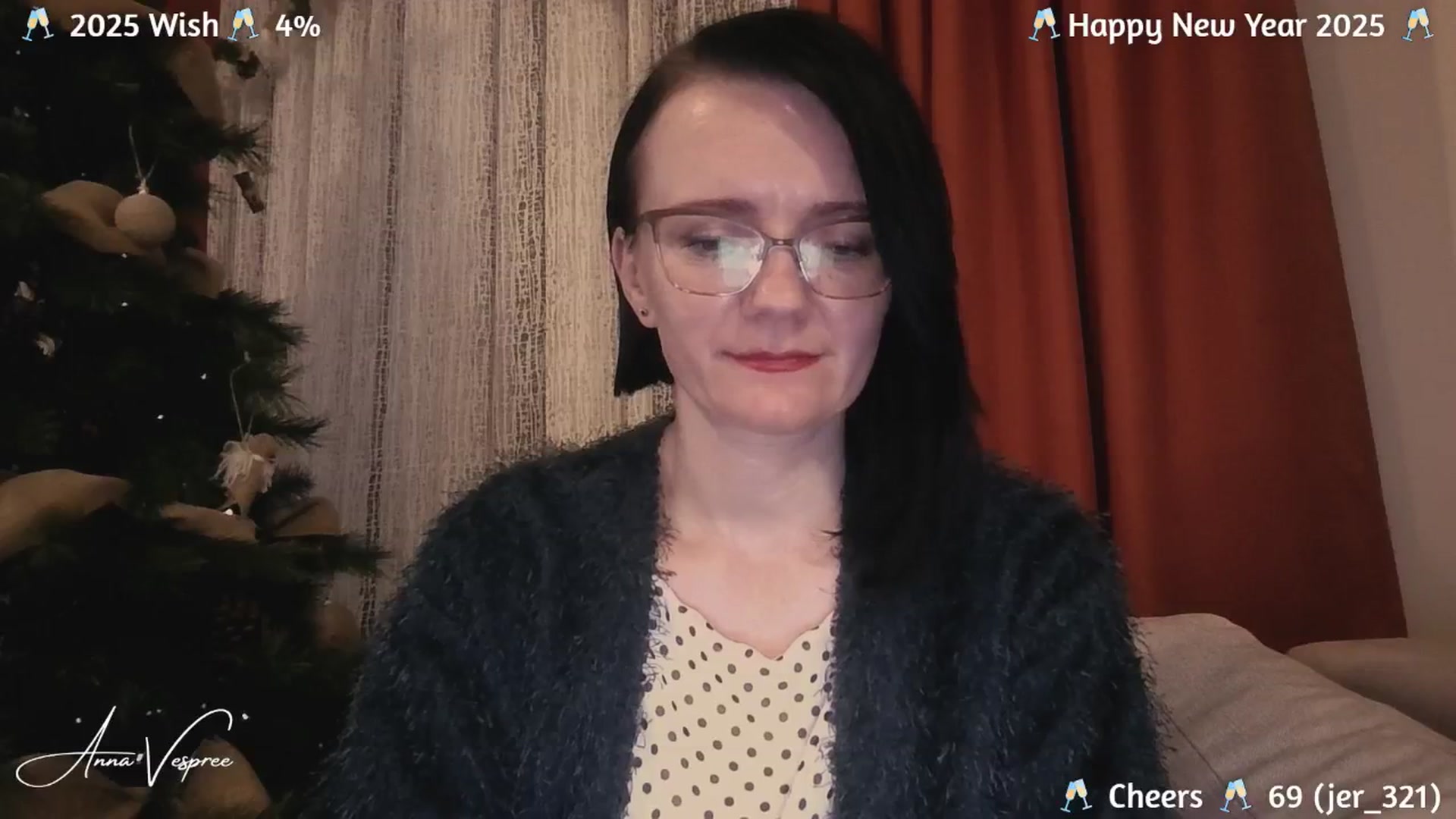 Gallery image thumbnail from annavespree's myfreecams stream on, 12/31/2024, 19:32 image 16 of 20