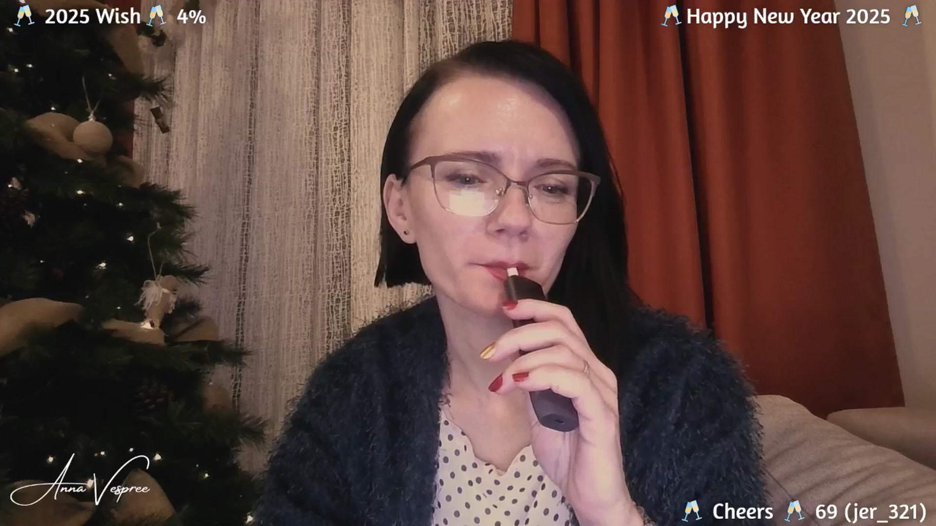 Gallery image thumbnail from annavespree's myfreecams stream on, 12/31/2024, 19:32 image 10 of 20
