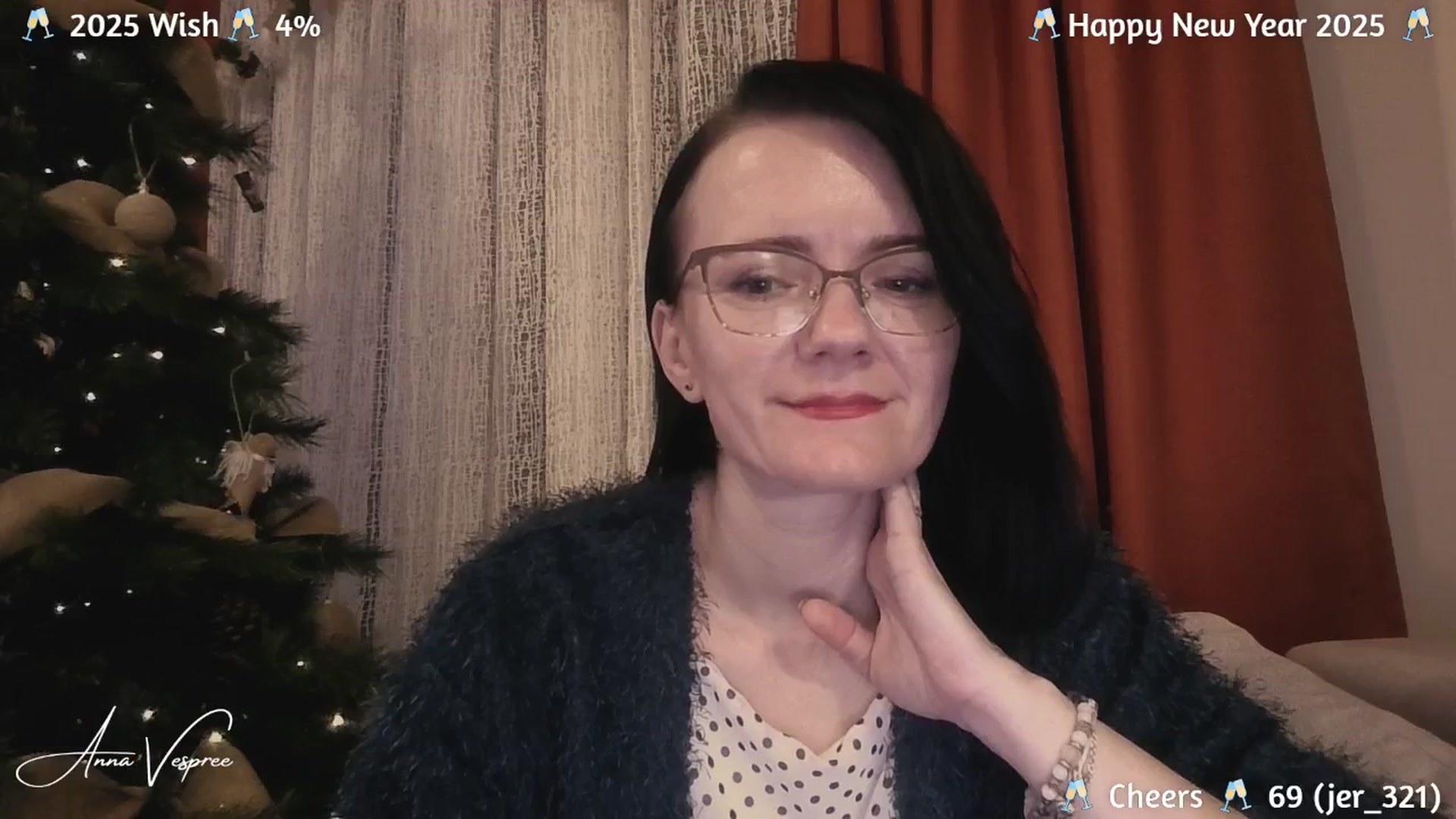 Gallery image thumbnail from annavespree's myfreecams stream on, 12/31/2024, 19:32 image 14 of 20