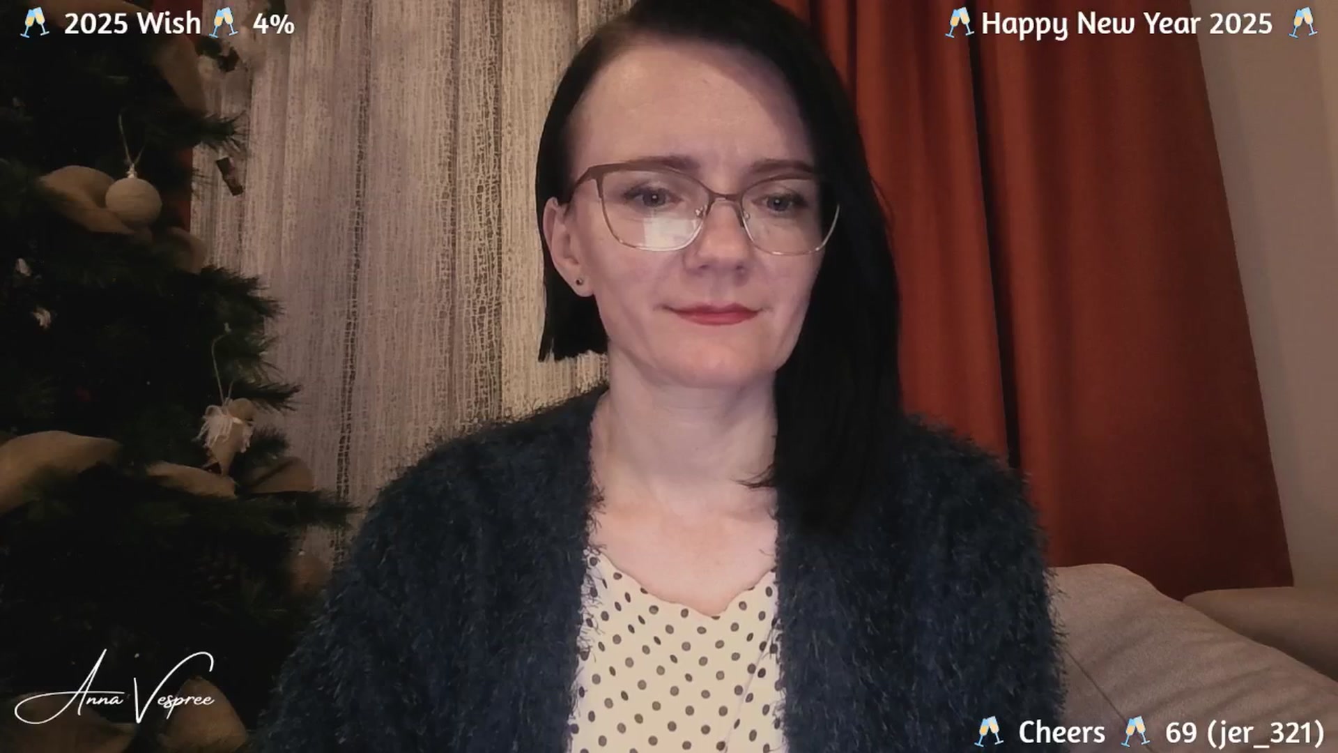 Gallery image thumbnail from annavespree's myfreecams stream on, 12/31/2024, 19:32 image 15 of 20
