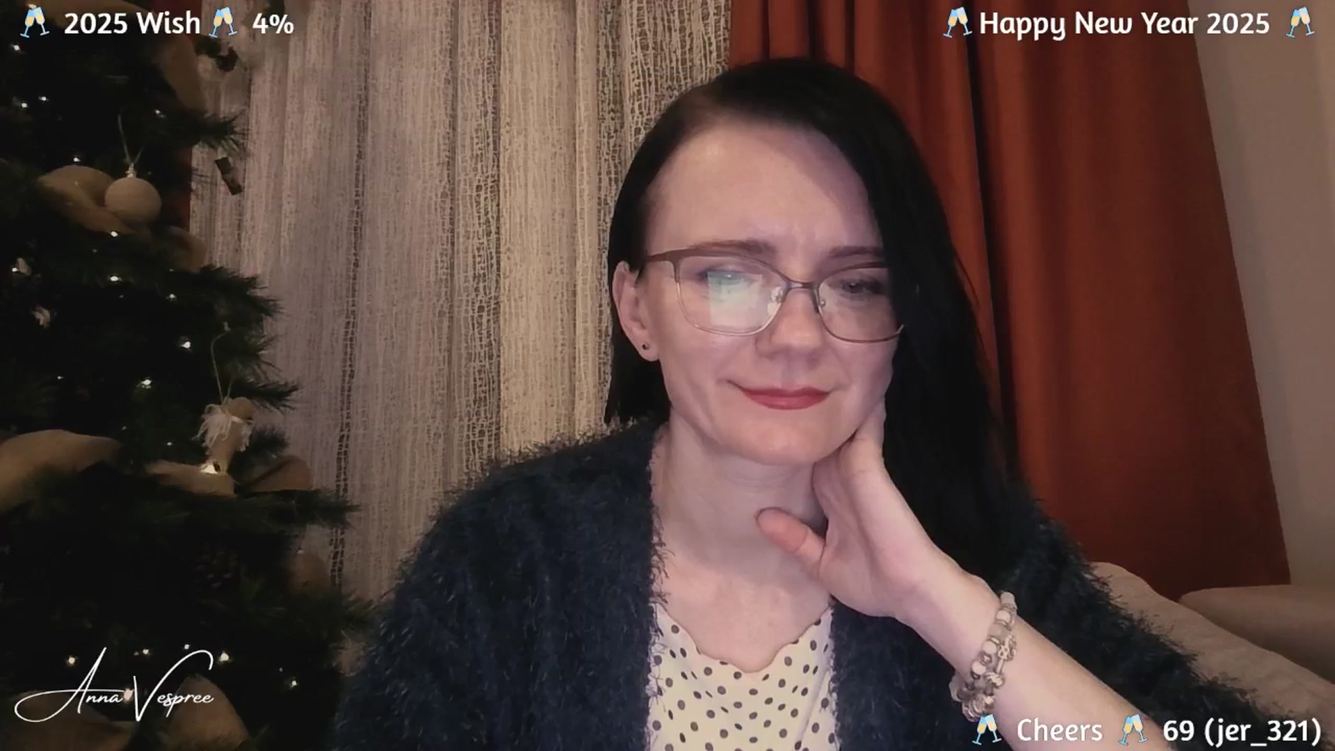 Gallery image thumbnail from annavespree's myfreecams stream on, 12/31/2024, 19:32 image 13 of 20