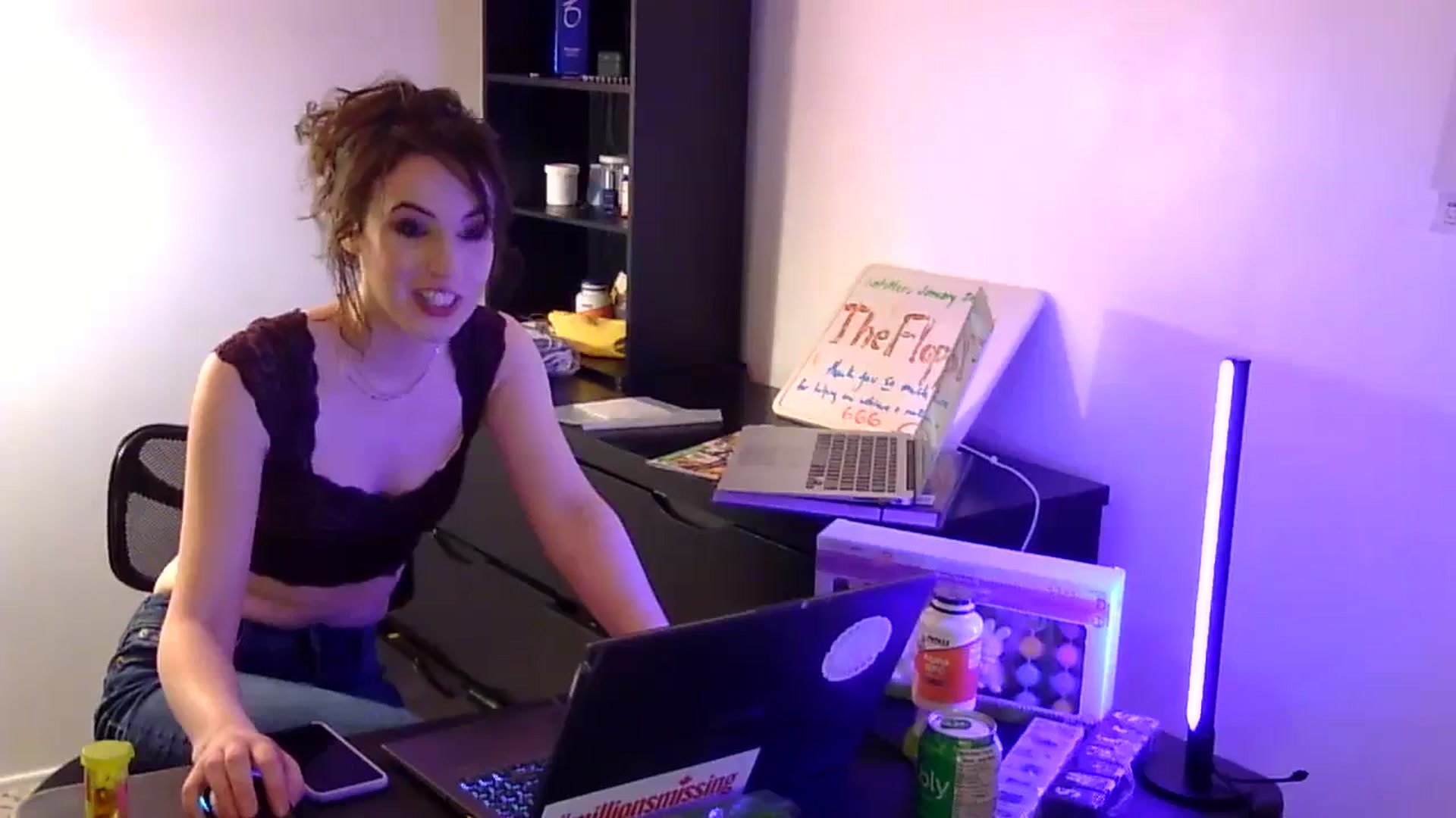 Gallery image thumbnail from antidreamgirl's myfreecams stream on, 02/22/2024, 05:21 image 9 of 20