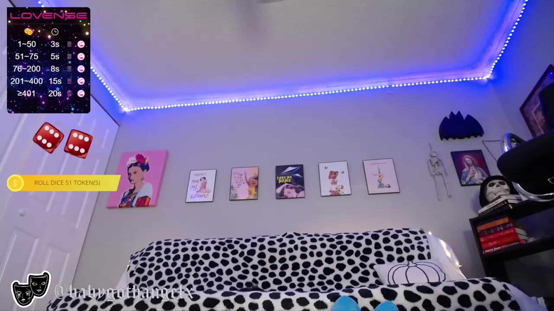 Gallery image thumbnail from babygothangel's myfreecams stream on, 11/19/2022, 05:29 image 11 of 20