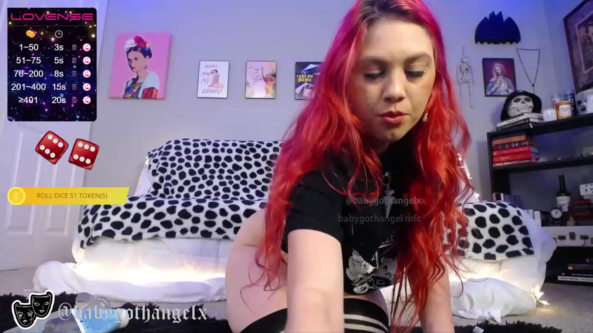 Gallery image thumbnail from babygothangel's myfreecams stream on, 11/19/2022, 05:29 image 18 of 20