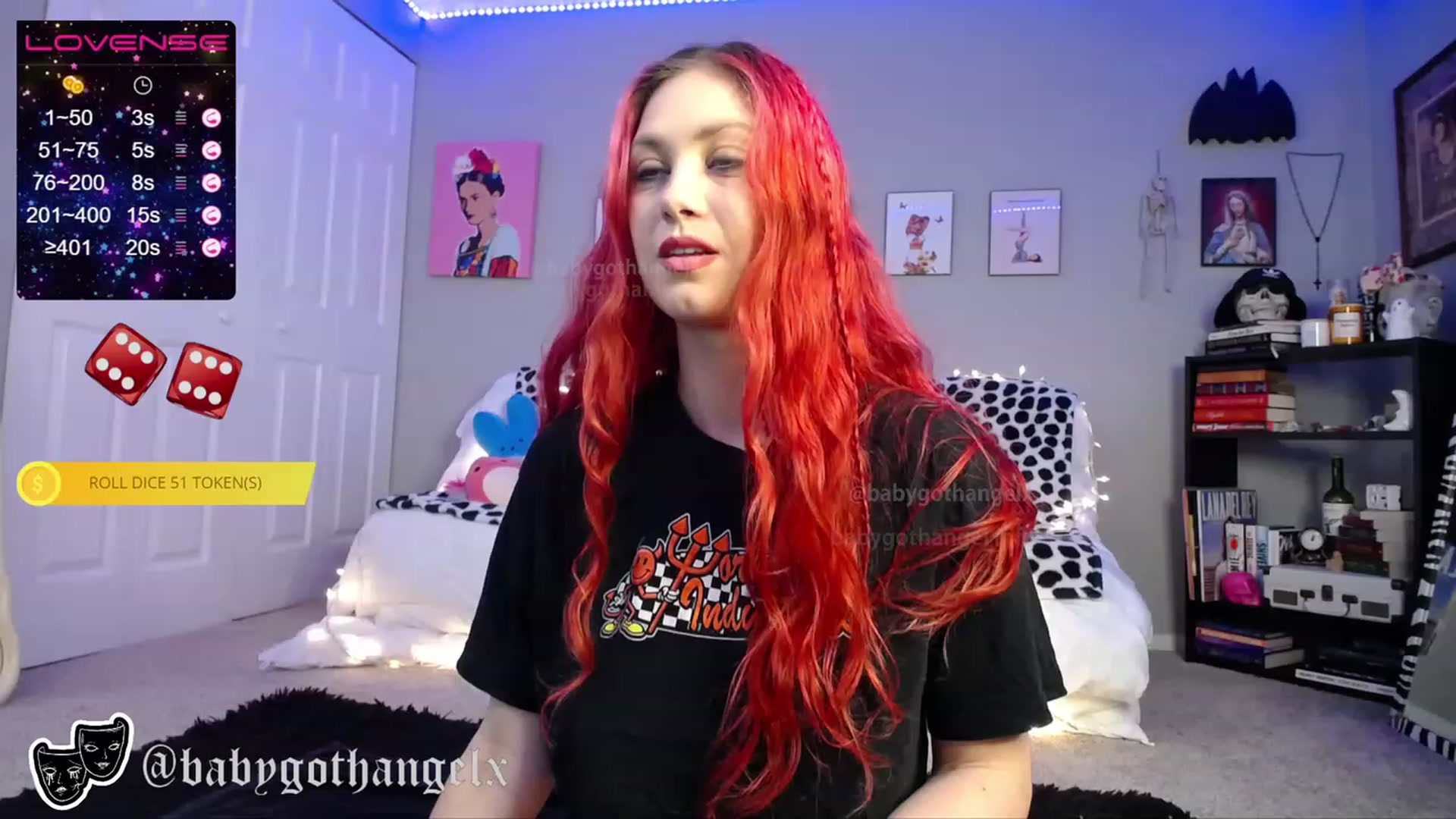 Gallery image thumbnail from babygothangel's myfreecams stream on, 11/24/2022, 05:07 image 5 of 20