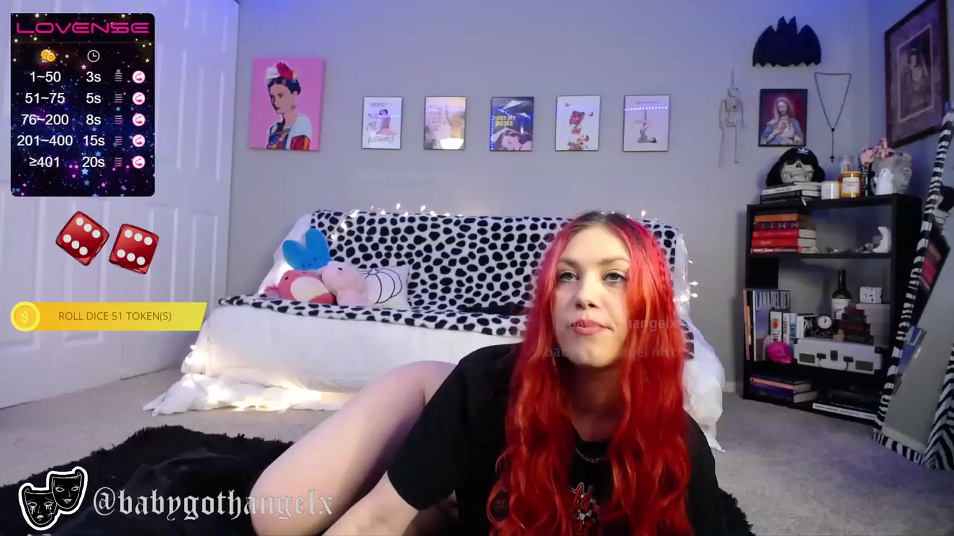 Gallery image thumbnail from babygothangel's myfreecams stream on, 11/24/2022, 05:07 image 19 of 20