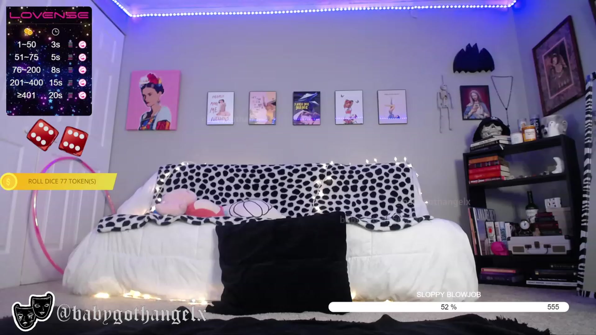 Gallery image thumbnail from babygothangel's myfreecams stream on, 12/18/2022, 14:18 image 10 of 20