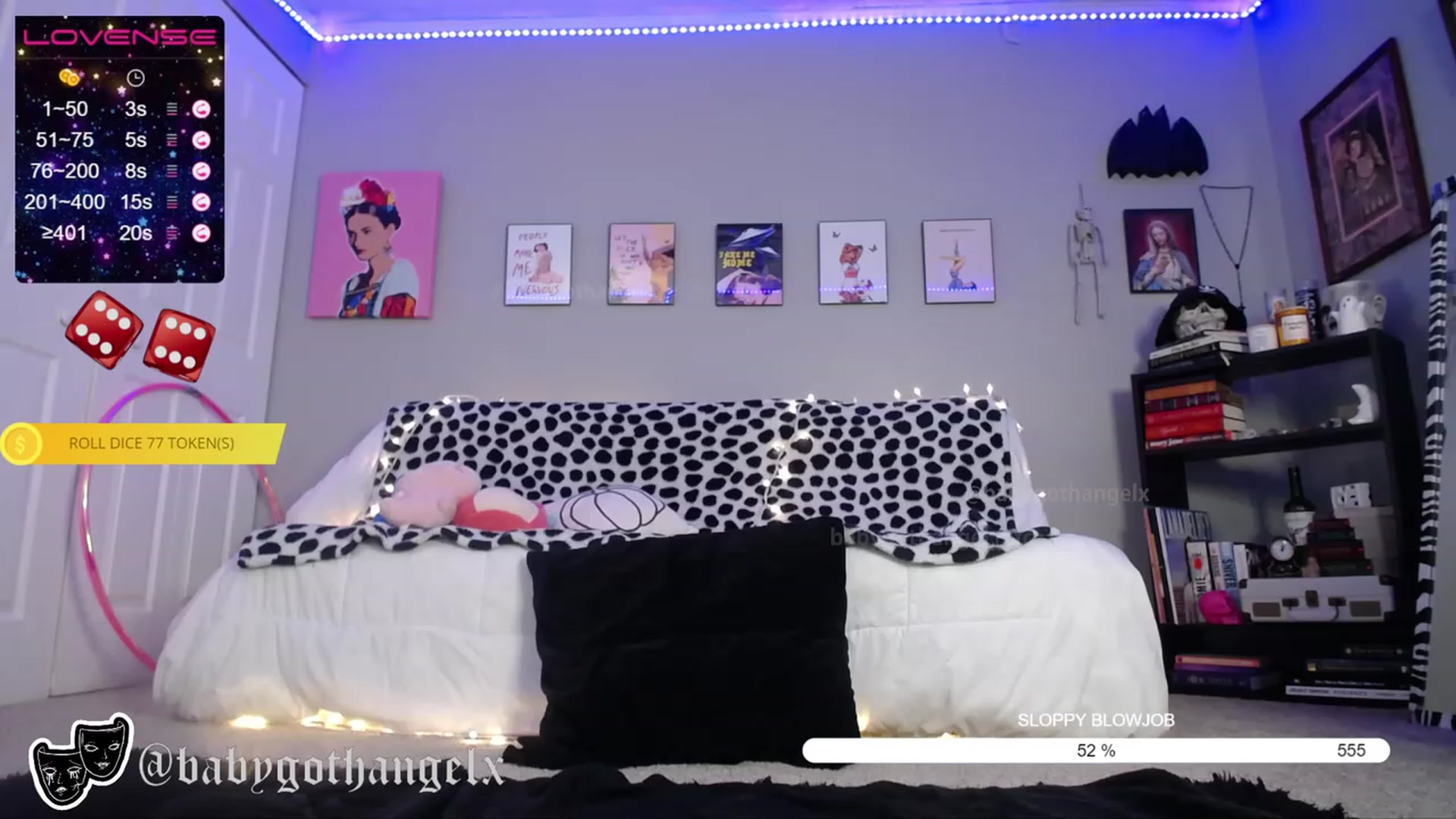 Gallery image thumbnail from babygothangel's myfreecams stream on, 12/18/2022, 14:18 image 9 of 20