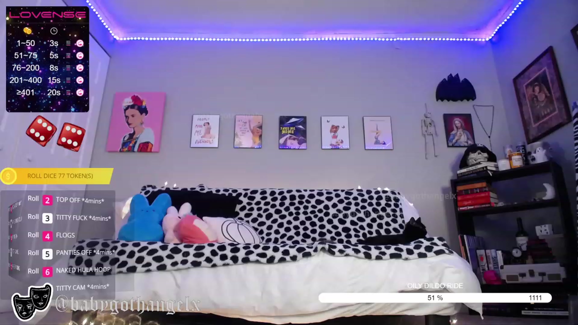 Gallery image thumbnail from babygothangel's myfreecams stream on, 12/23/2022, 16:48 image 10 of 20