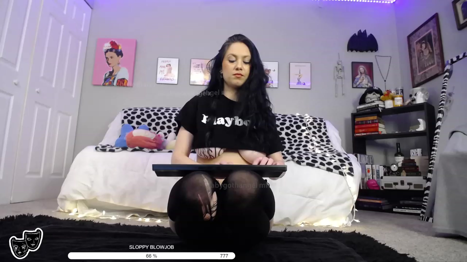 Gallery image thumbnail from babygothangel's myfreecams stream on, 02/05/2023, 12:37 image 17 of 20