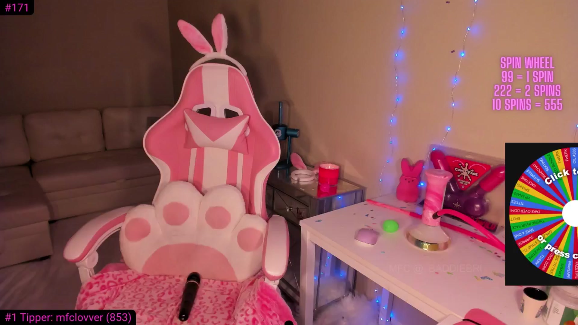 Gallery image thumbnail from baddiebri's myfreecams stream on, 04/09/2025, 08:21 image 9 of 20