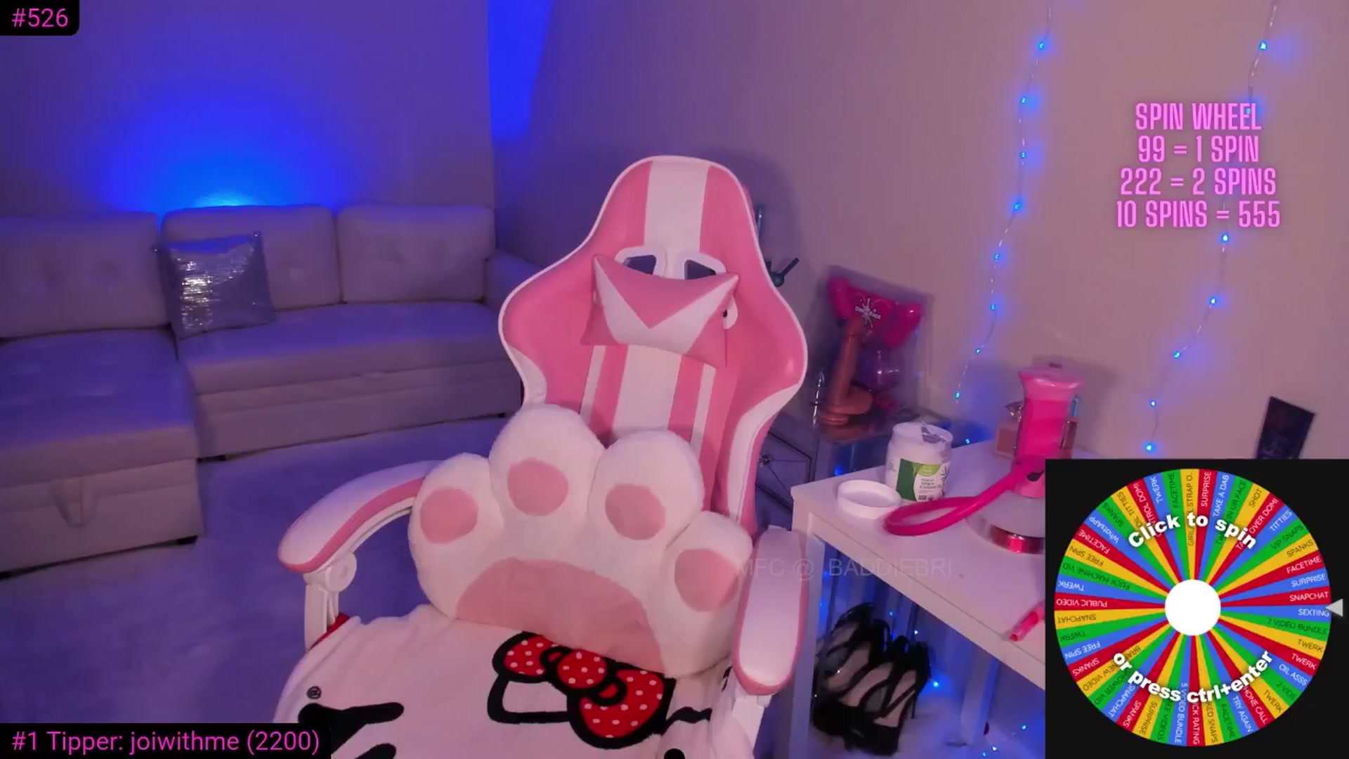 Gallery image thumbnail from baddiebri's myfreecams stream on, 05/18/2025, 09:02 image 20 of 20