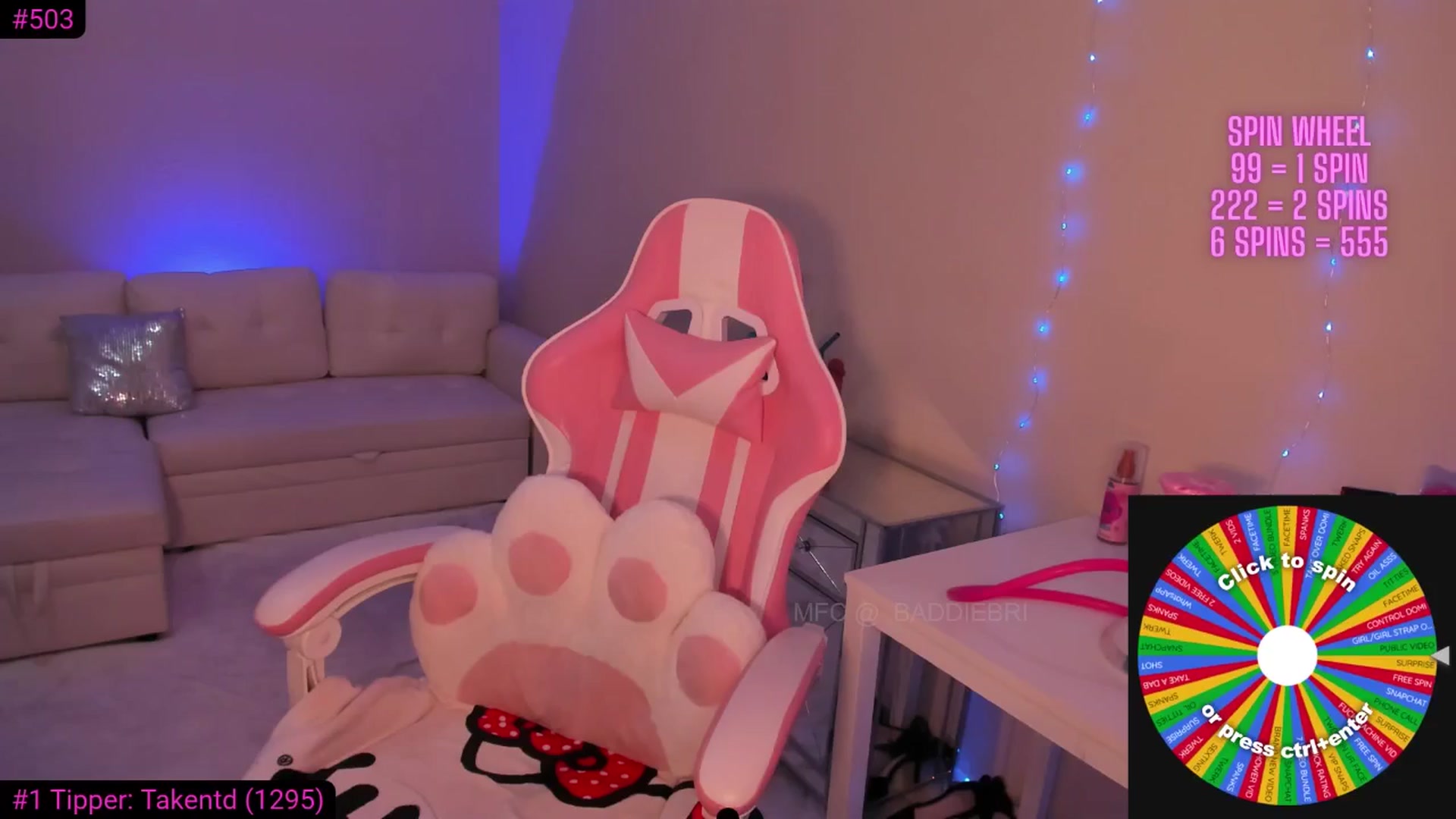 Gallery image thumbnail from baddiebri's myfreecams stream on, 05/29/2025, 06:51 image 11 of 20