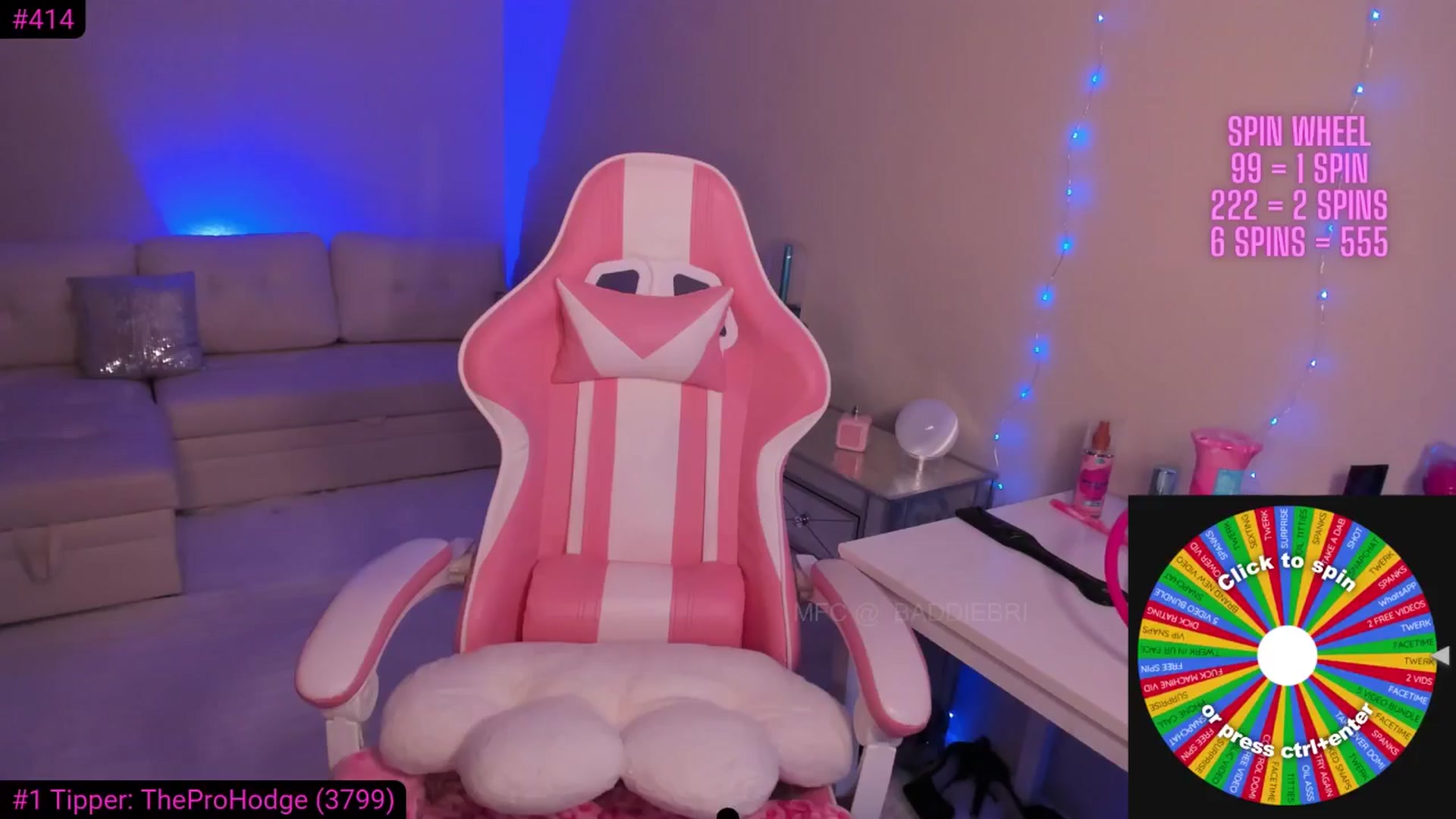 Gallery image thumbnail from baddiebri's myfreecams stream on, 06/03/2025, 09:48 image 6 of 20