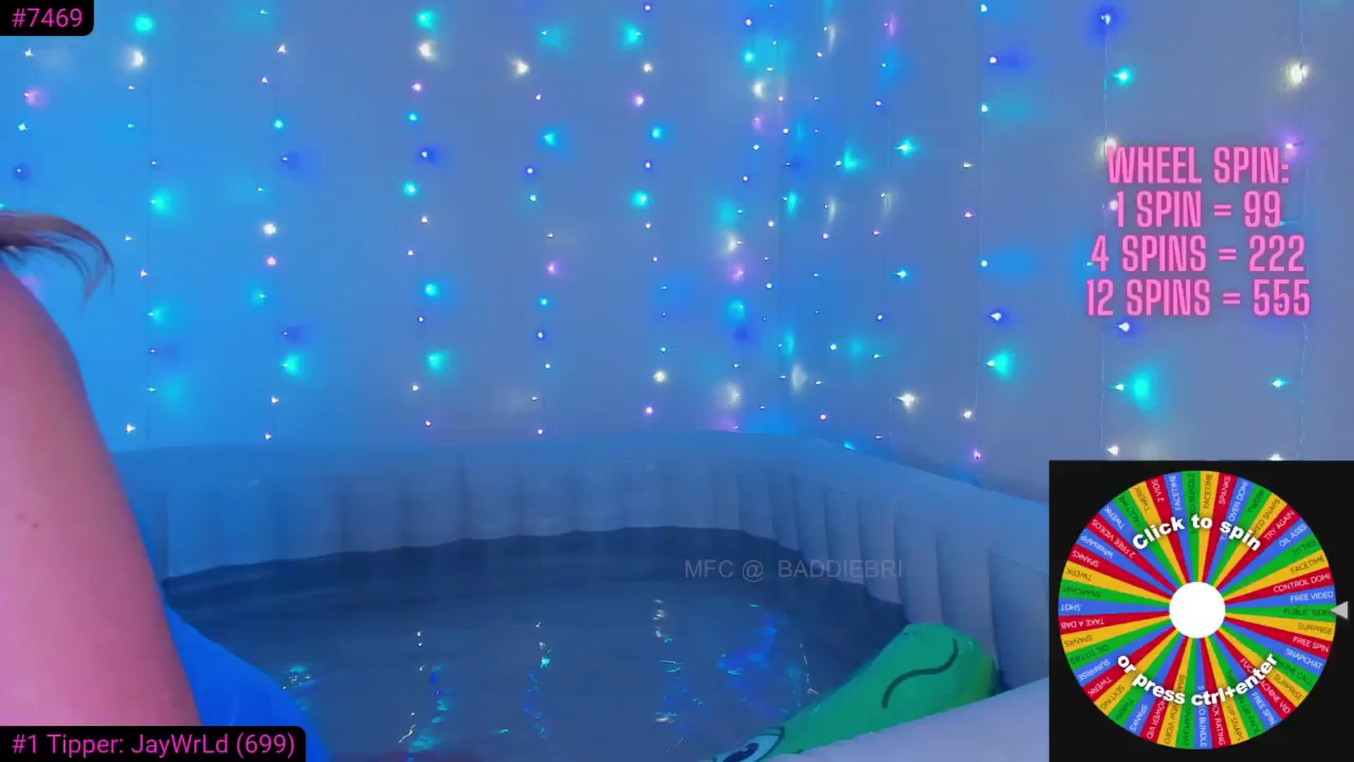 Gallery image thumbnail from baddiebri's myfreecams stream on, 07/23/2025, 23:26 image 2 of 20