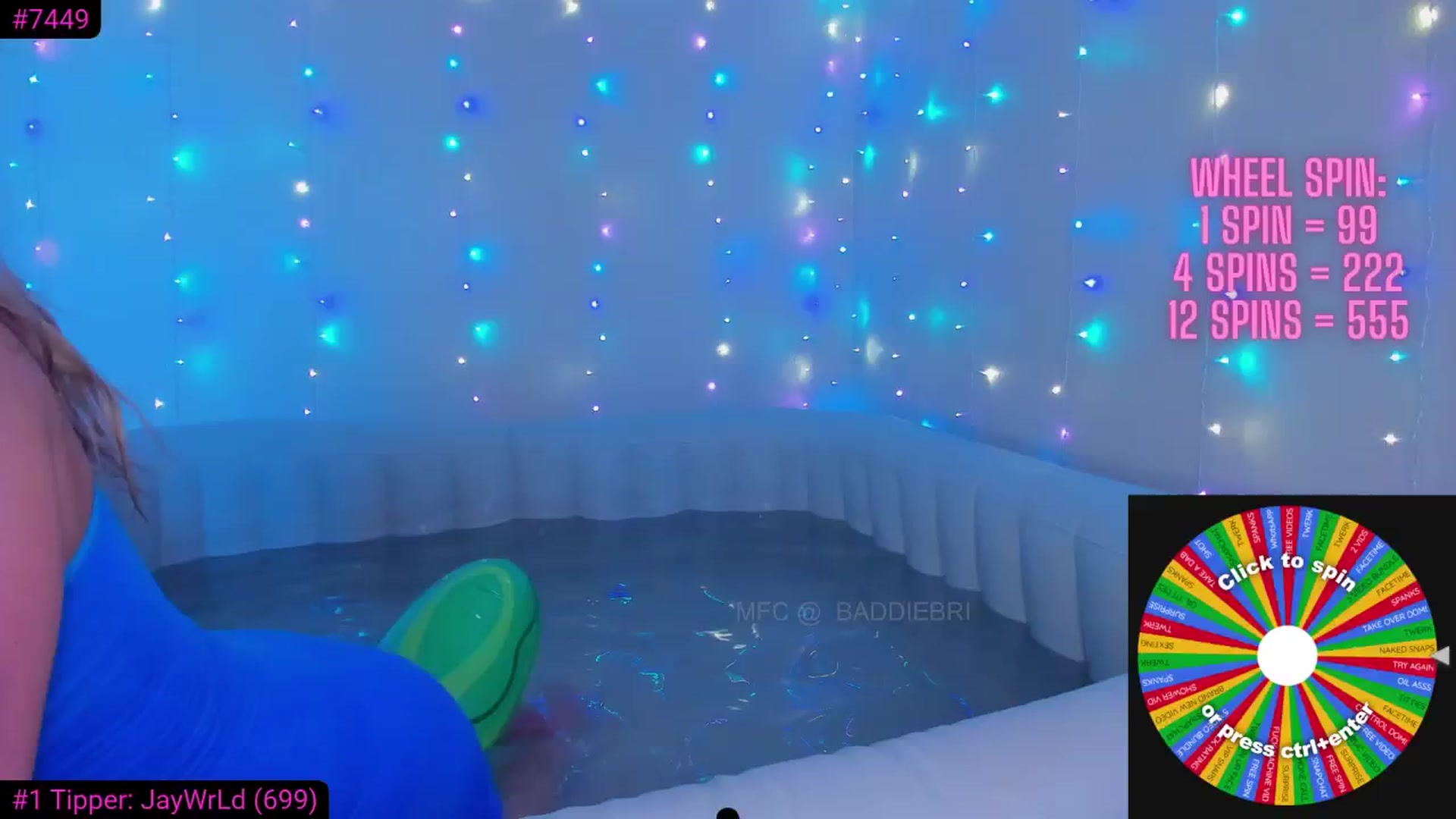 Gallery image thumbnail from baddiebri's myfreecams stream on, 07/23/2025, 23:26 image 10 of 20